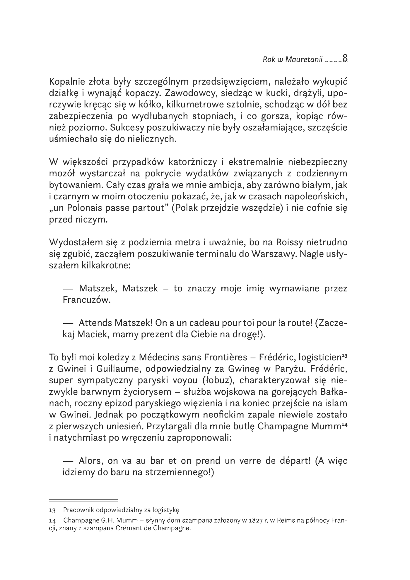 Fragment „Rok w Mauretanii” — strona 8 z 12