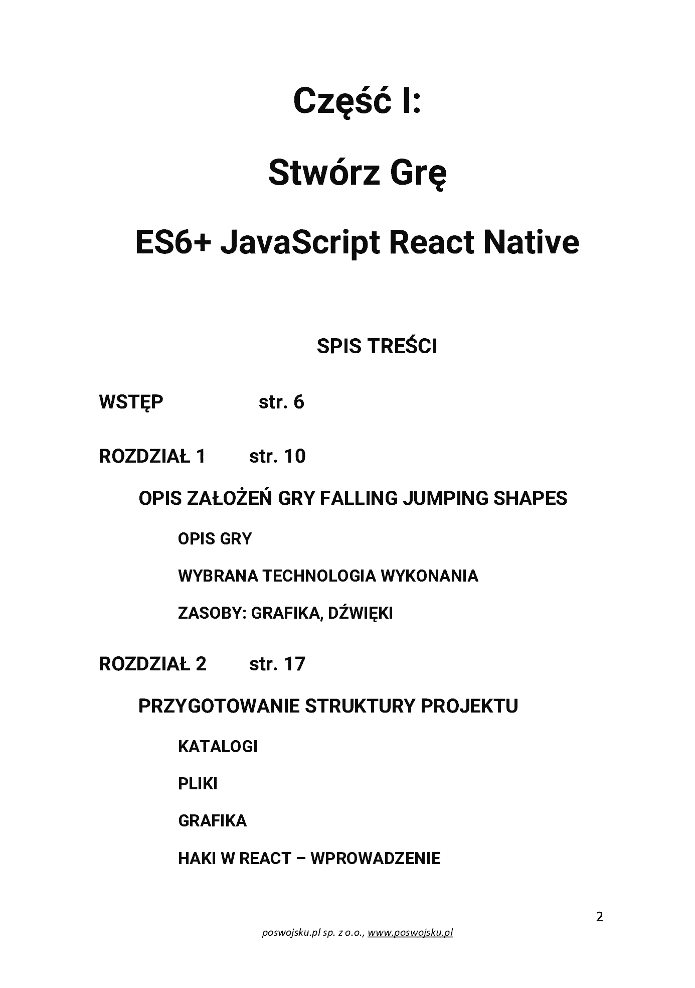 Fragment „Stwórz Grę Aplikacje Mobilne ES6+ JavaScript React Native - Hooks” — strona 3 z 30