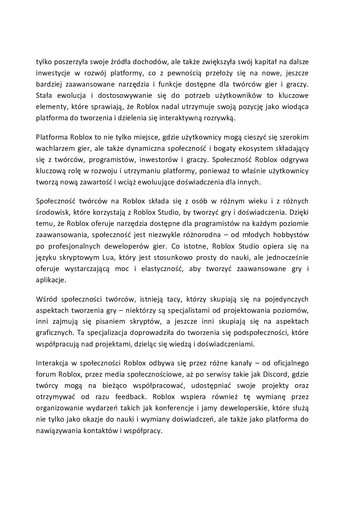 Fragment „Roblox Lua w 1 dzień. Naucz się kodować w Lua i pisać własne gry już w 12 godzin” — strona 10 z 20