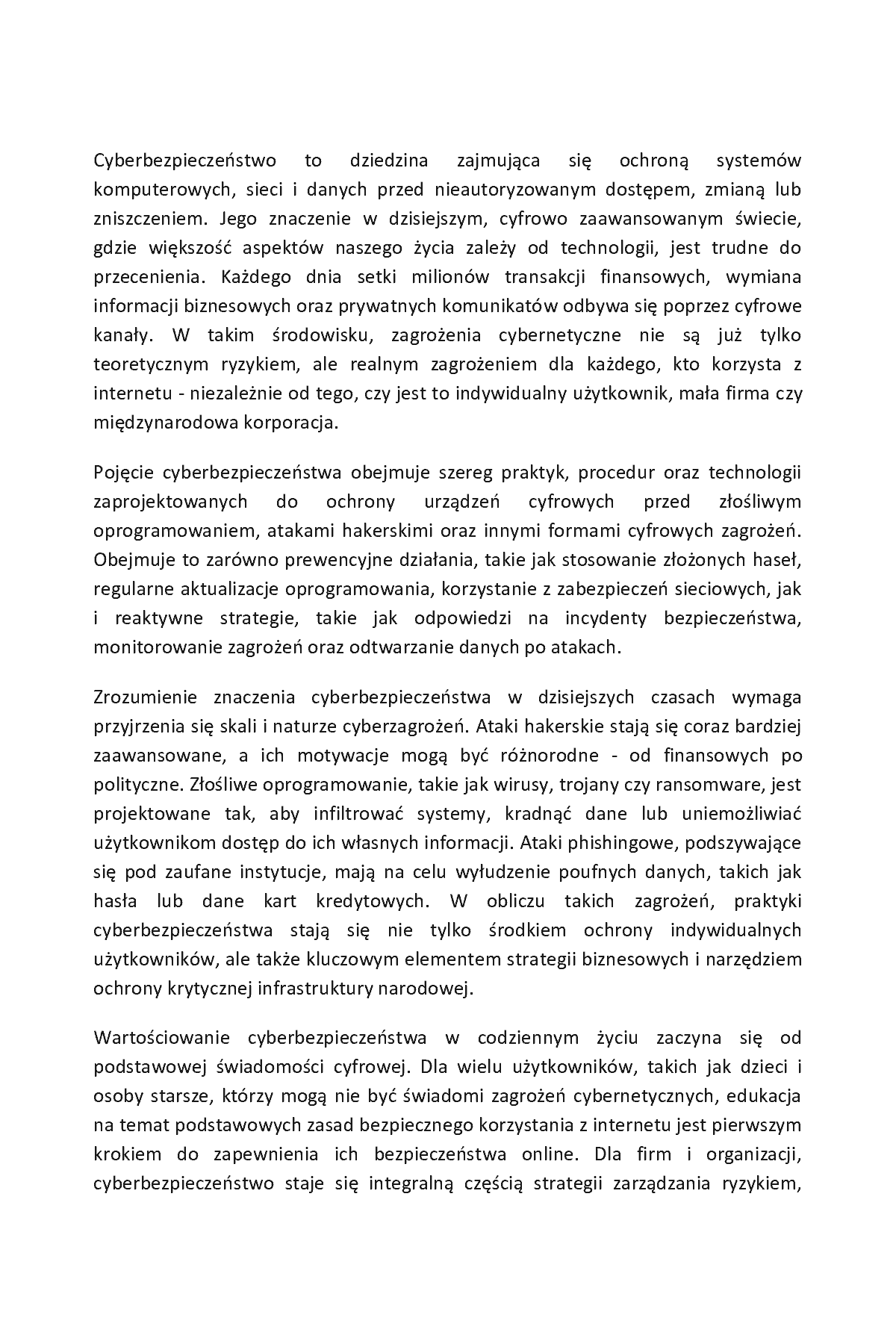 Fragment „Cyberbezpieczeństwo. Jak chronić się przed phishingiem, cyberstalkingiem, cardingiem, ransomware, hakowaniem, malware, cyberstalkingiem, kradzieżą tożsamości” — strona 9 z 15