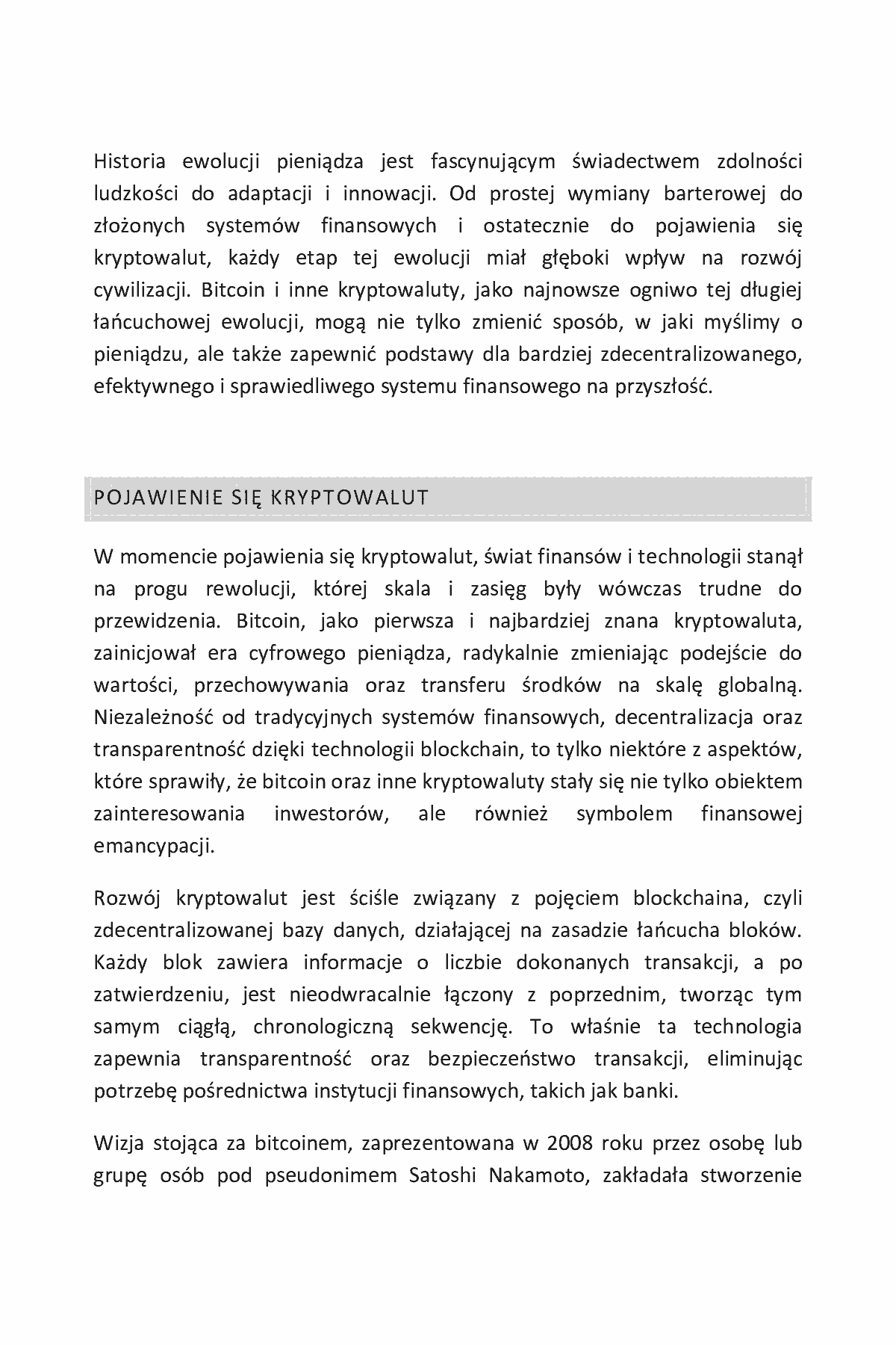 Fragment „Bitcoin w 1 dzień. Wszystko co musisz wiedzieć by zacząć zarabiać na Bitcoinie już dziś!” — strona 10 z 17