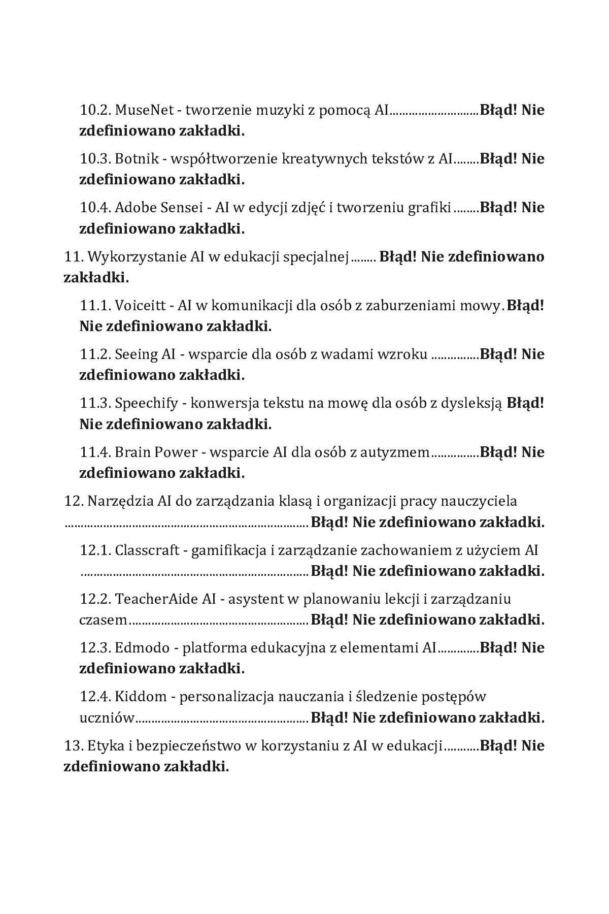 Fragment „ChatGPT i AI dla nauczycieli. Sztuczna Inteligencja w edukacji” — strona 5 z 23