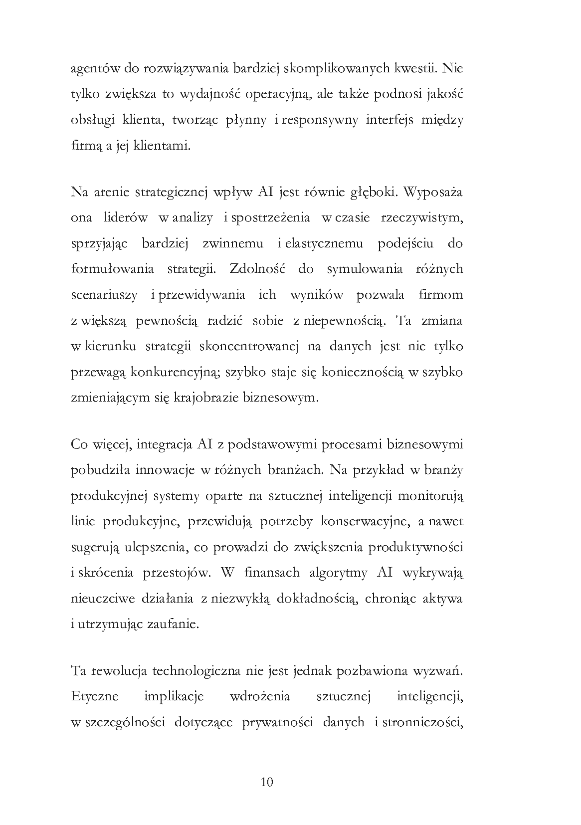 Fragment „AI Unleashed - zrewolucjonizuj swój biznes z AI” — strona 5 z 16