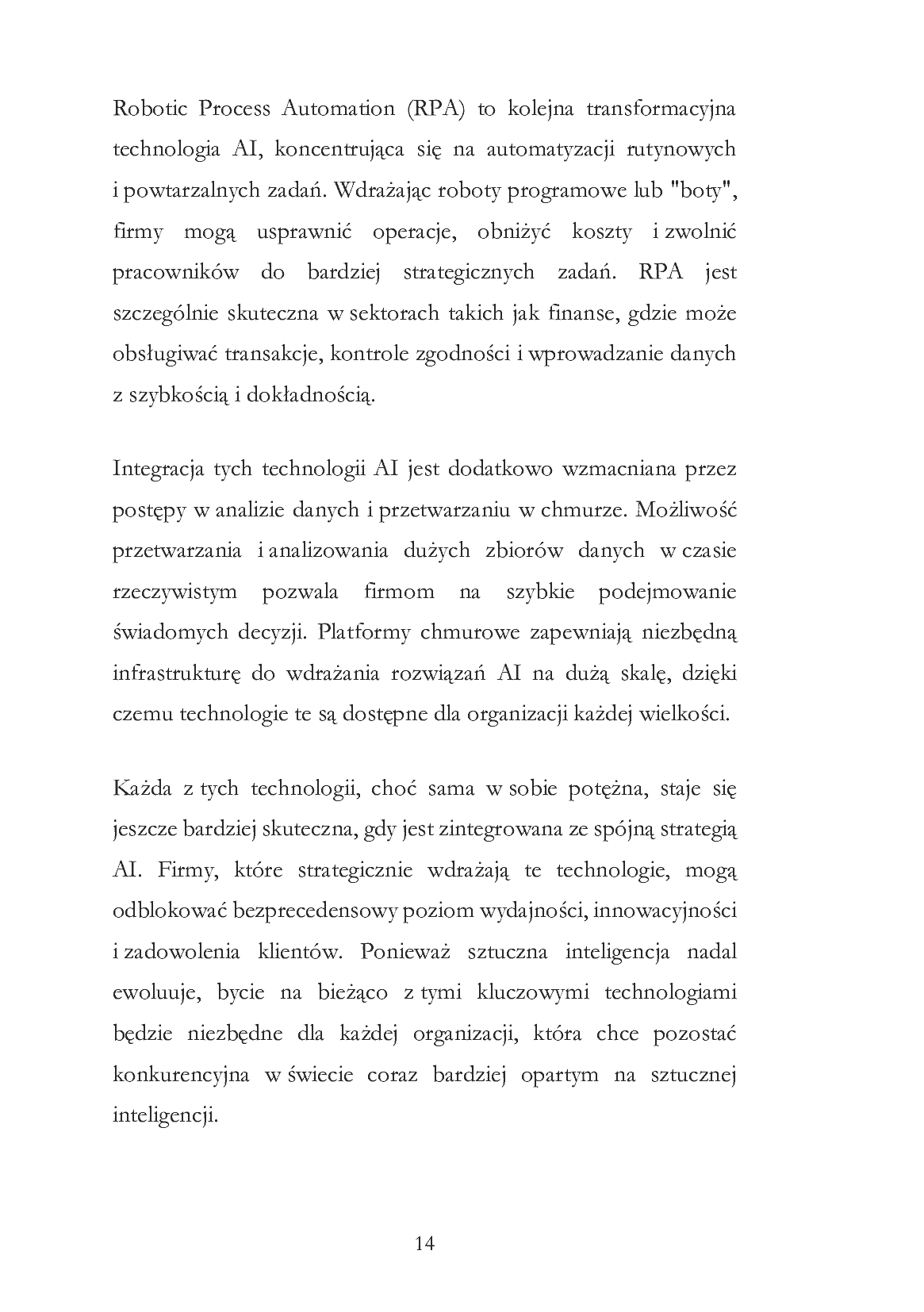 Fragment „AI Unleashed - zrewolucjonizuj swój biznes z AI” — strona 9 z 16