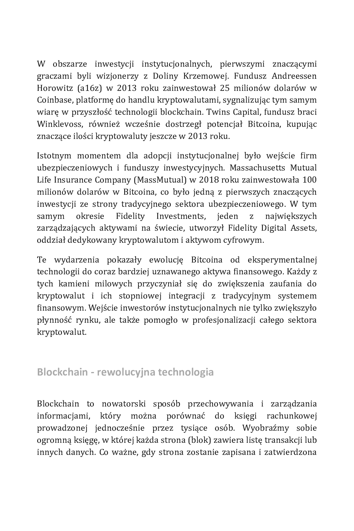 Fragment „Bitcoin od podstaw. Jak inwestować i zarabiać na kryptowalutach” — strona 10 z 17