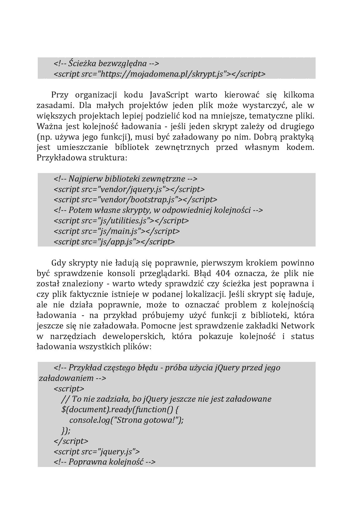 Fragment „Javascript od pierwszej linijki. Naucz się jak pisać gry, strony WWW i aplikacje internetowe!” — strona 17 z 20