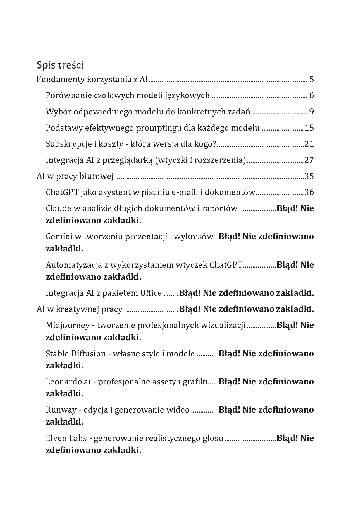 Fragment „Biblia AI. Sztuczna Inteligencja jako Twój osobisty asystent w każdym aspekcie życia” — strona 2 z 30