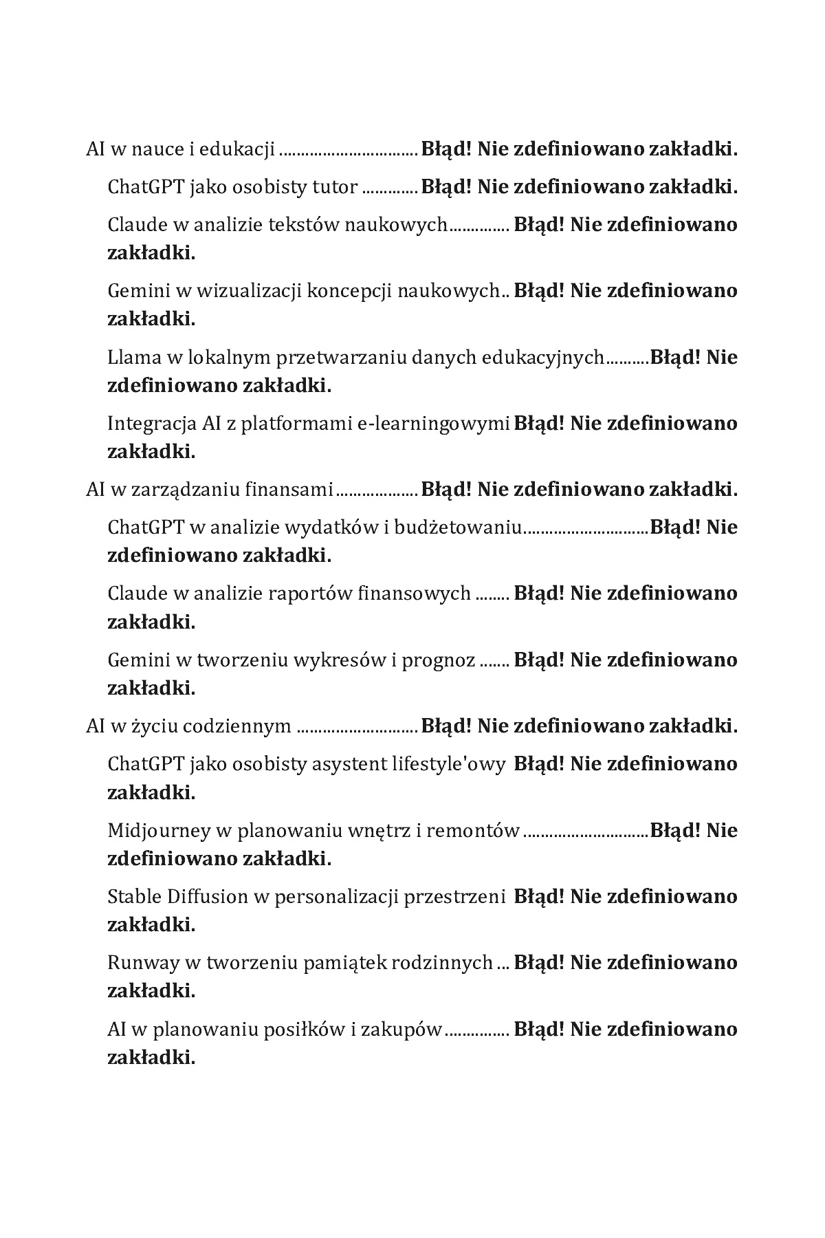 Fragment „Biblia AI. Sztuczna Inteligencja jako Twój osobisty asystent w każdym aspekcie życia” — strona 3 z 30