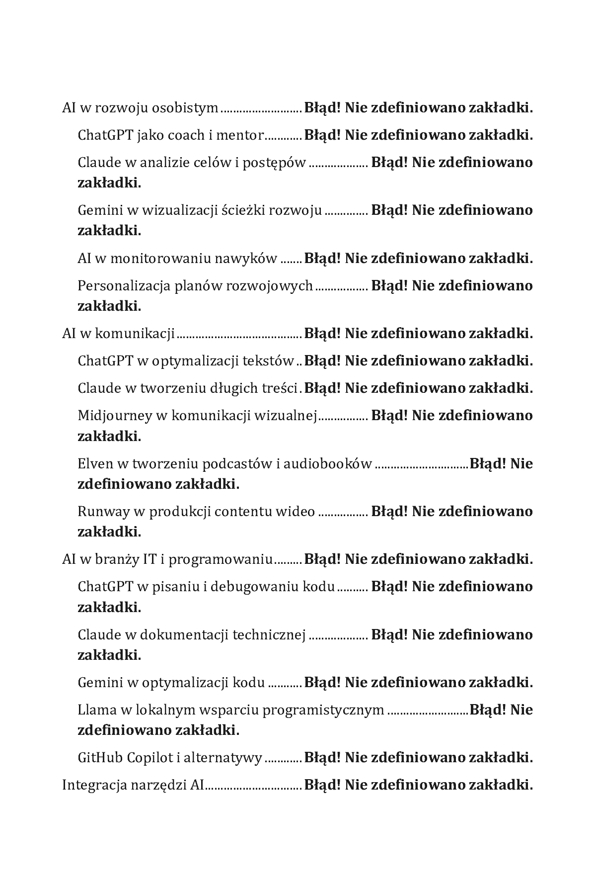 Fragment „Biblia AI. Sztuczna Inteligencja jako Twój osobisty asystent w każdym aspekcie życia” — strona 4 z 30