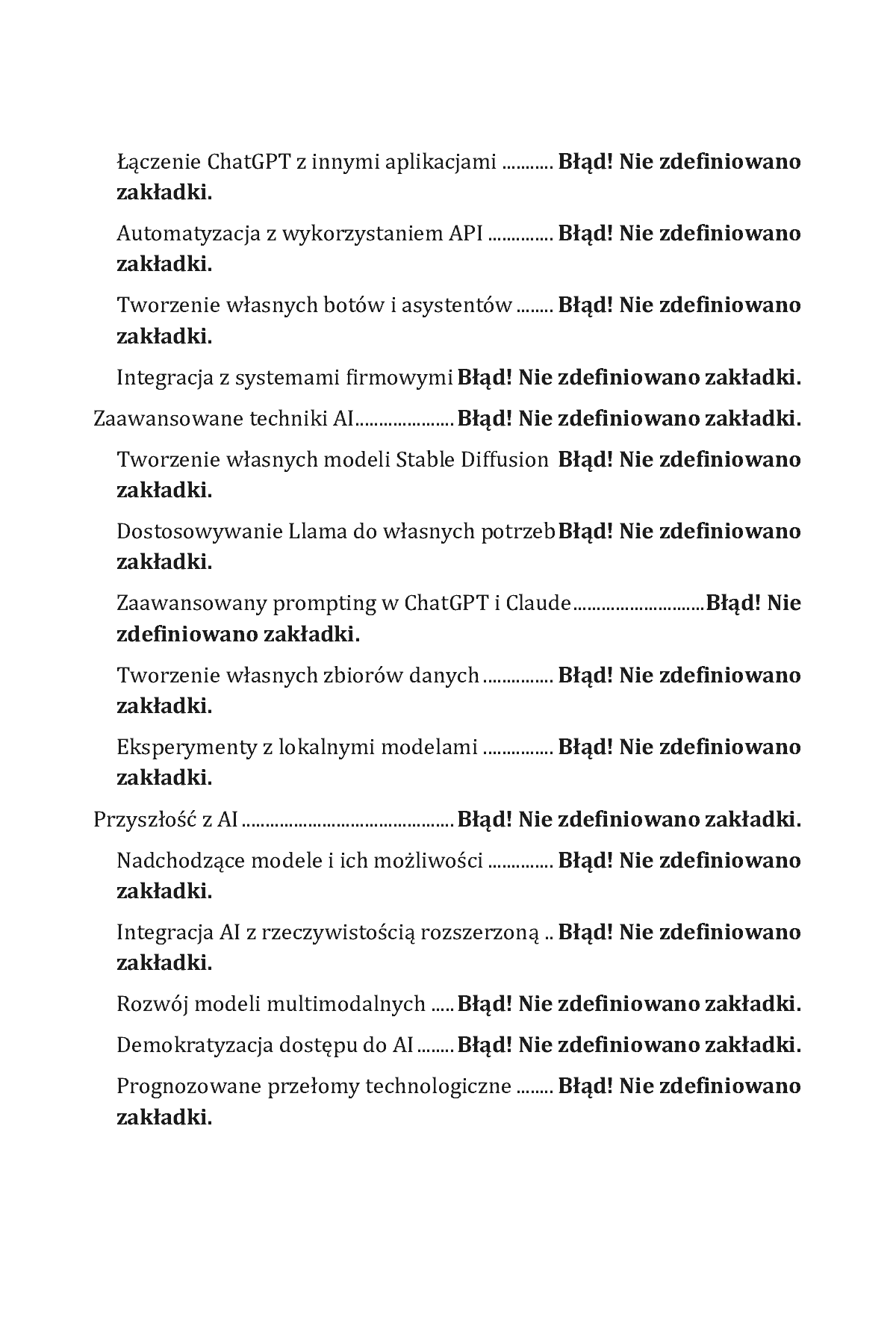 Fragment „Biblia AI. Sztuczna Inteligencja jako Twój osobisty asystent w każdym aspekcie życia” — strona 5 z 30