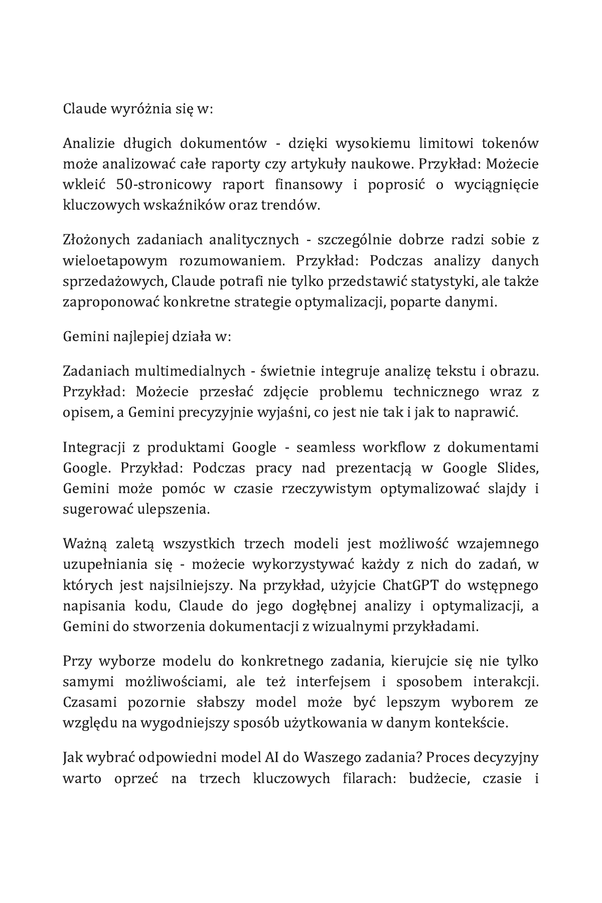 Fragment „Biblia AI. Sztuczna Inteligencja jako Twój osobisty asystent w każdym aspekcie życia” — strona 9 z 30