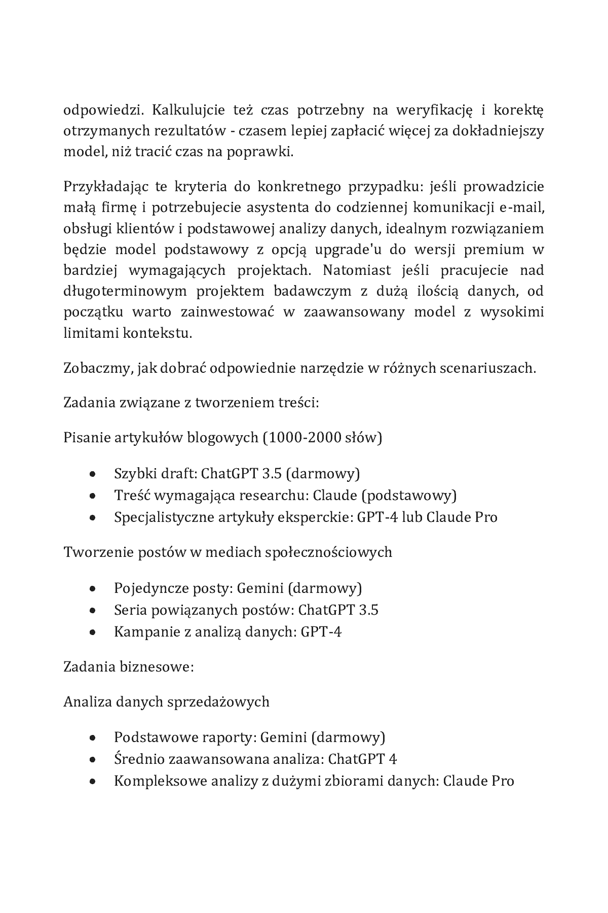 Fragment „Biblia AI. Sztuczna Inteligencja jako Twój osobisty asystent w każdym aspekcie życia” — strona 13 z 30
