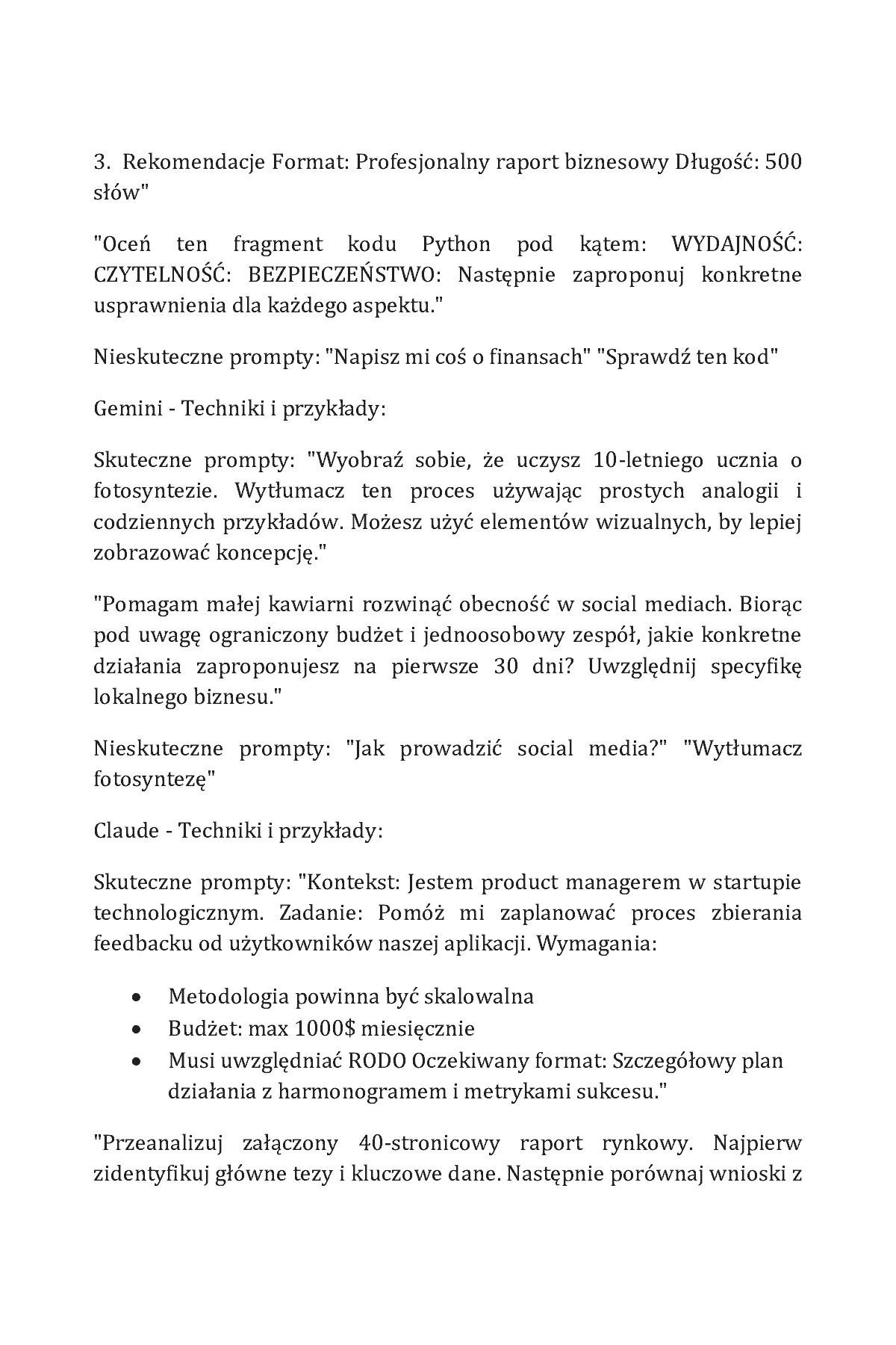 Fragment „Biblia AI. Sztuczna Inteligencja jako Twój osobisty asystent w każdym aspekcie życia” — strona 19 z 30
