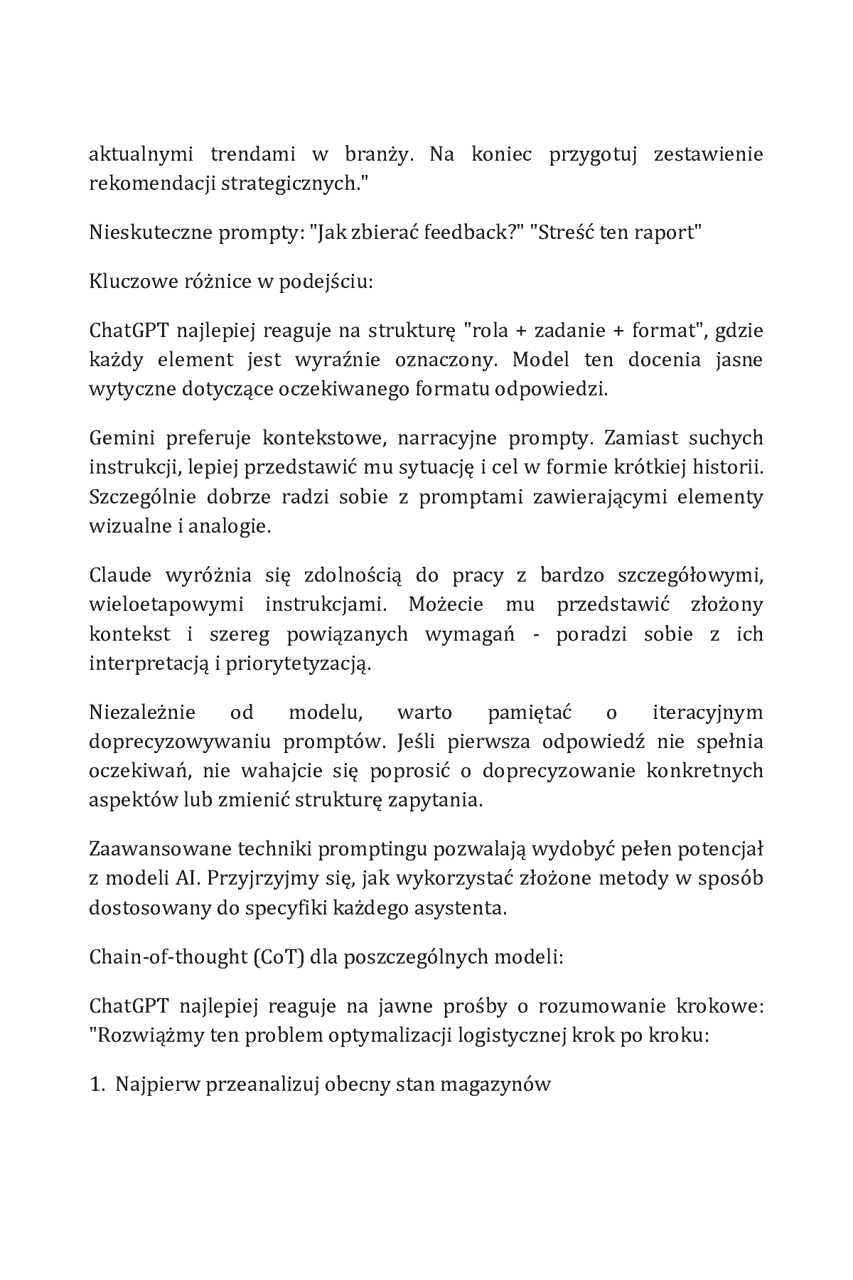 Fragment „Biblia AI. Sztuczna Inteligencja jako Twój osobisty asystent w każdym aspekcie życia” — strona 20 z 30