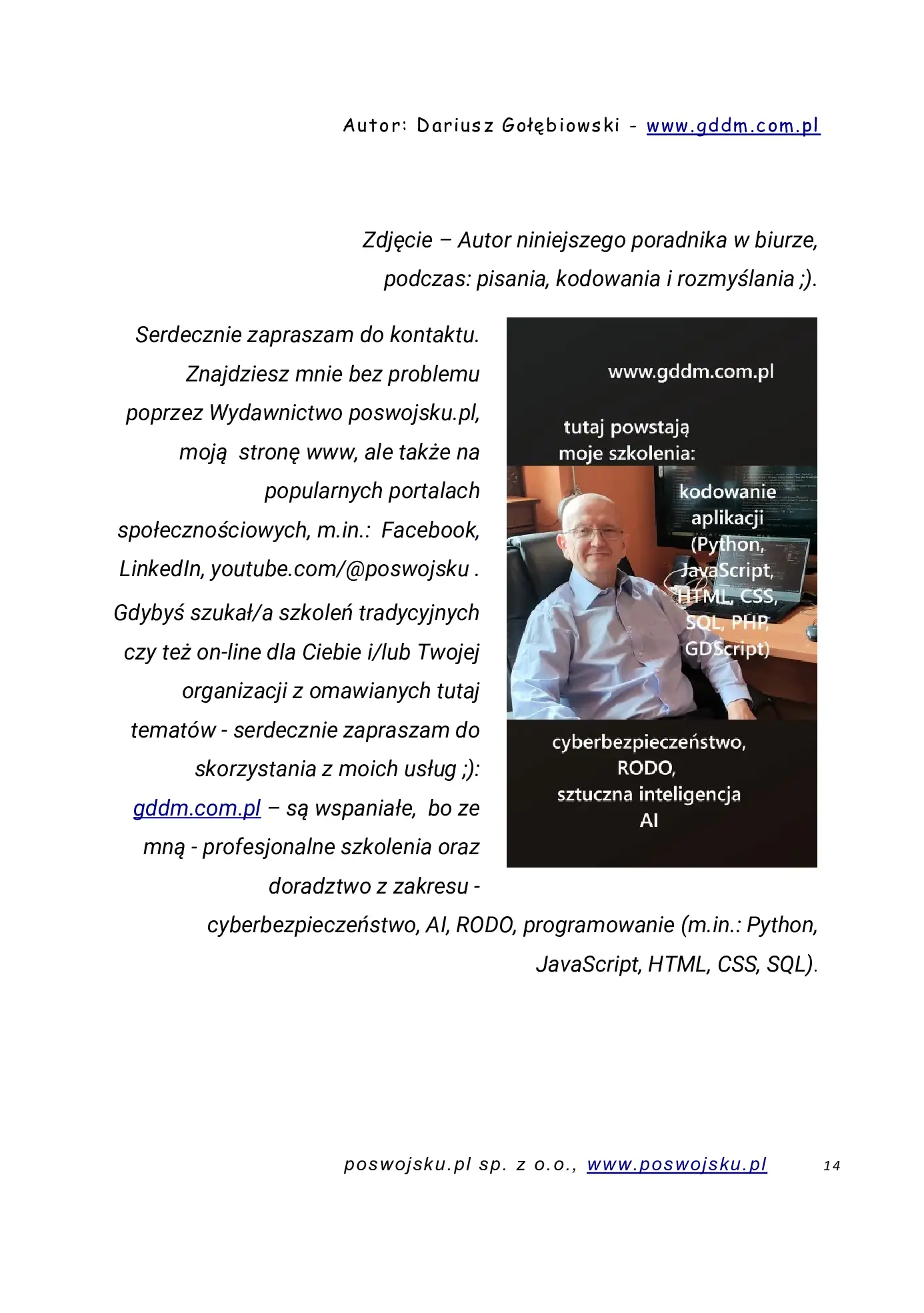 Fragment „AI PRAKTYCZNE PODSTAWY CZĘŚĆ 1 WPROWADZENIE” — strona 15 z 27