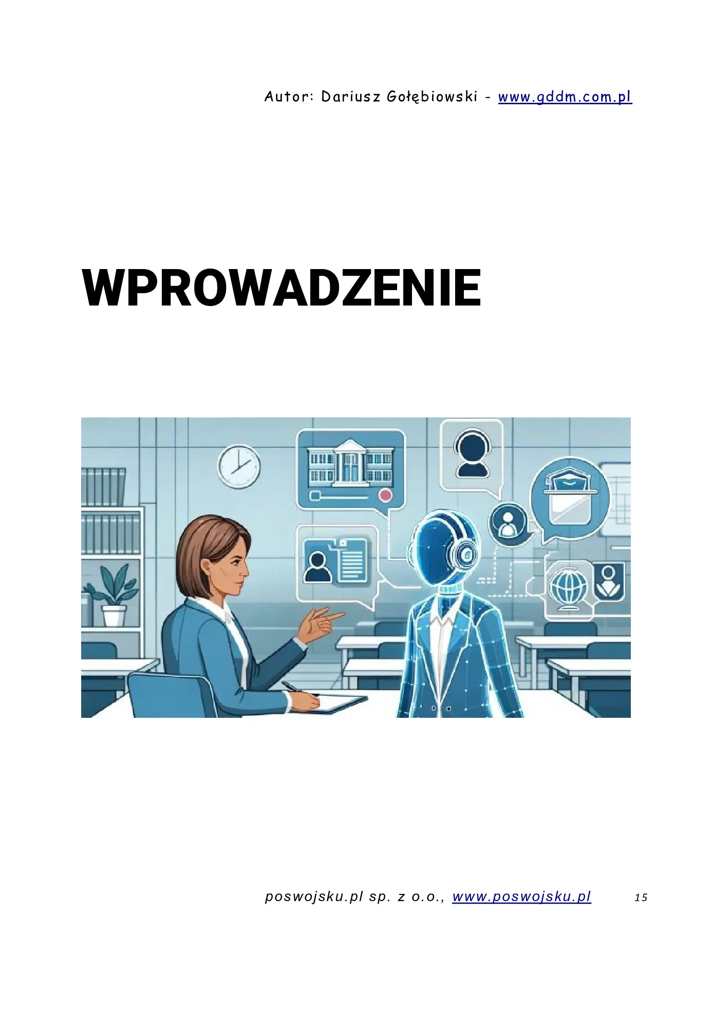 Fragment „AI PRAKTYCZNE PODSTAWY CZĘŚĆ 1 WPROWADZENIE” — strona 16 z 27