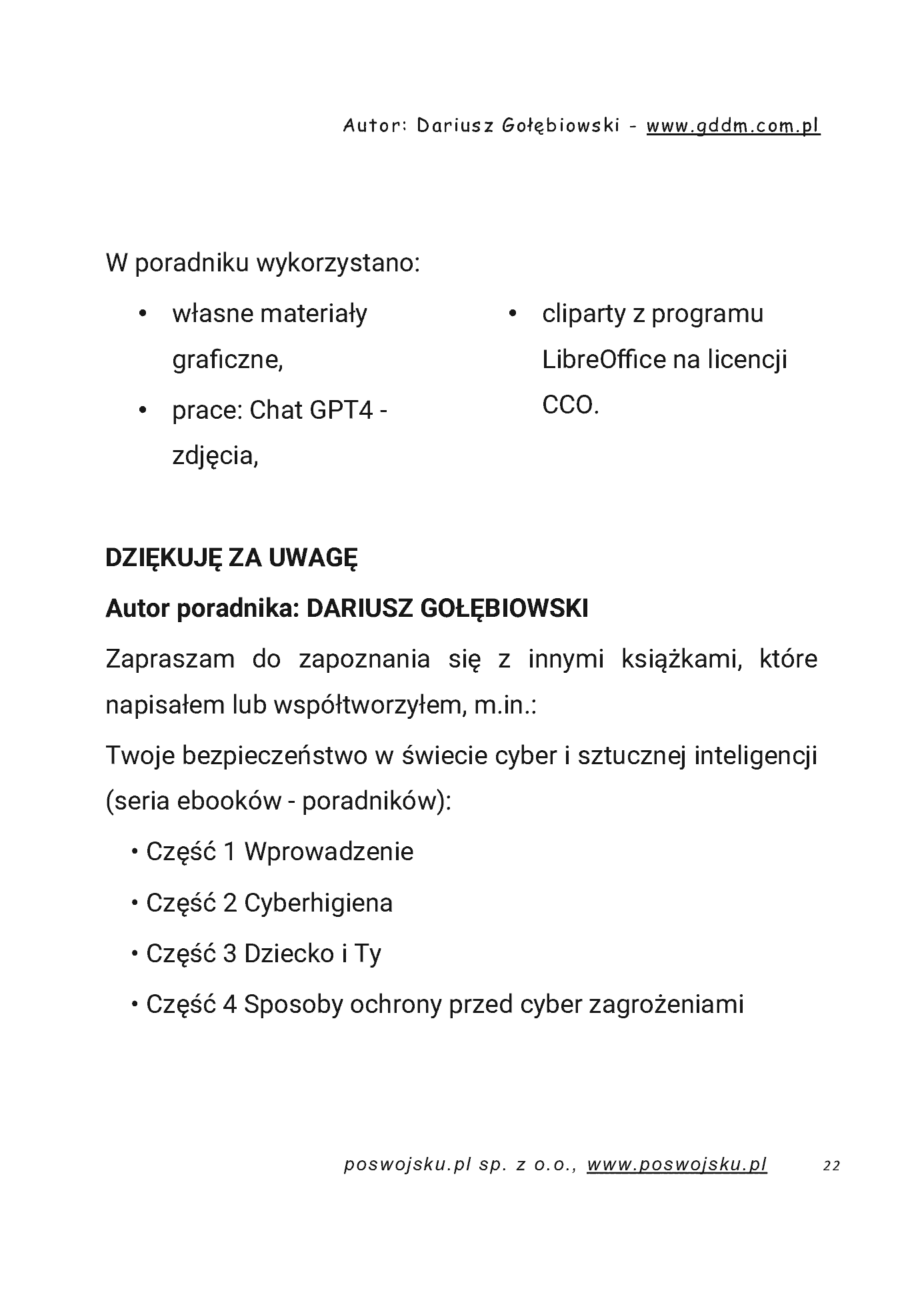Fragment „AI PRAKTYCZNE PODSTAWY CZĘŚĆ 1 WPROWADZENIE” — strona 23 z 27