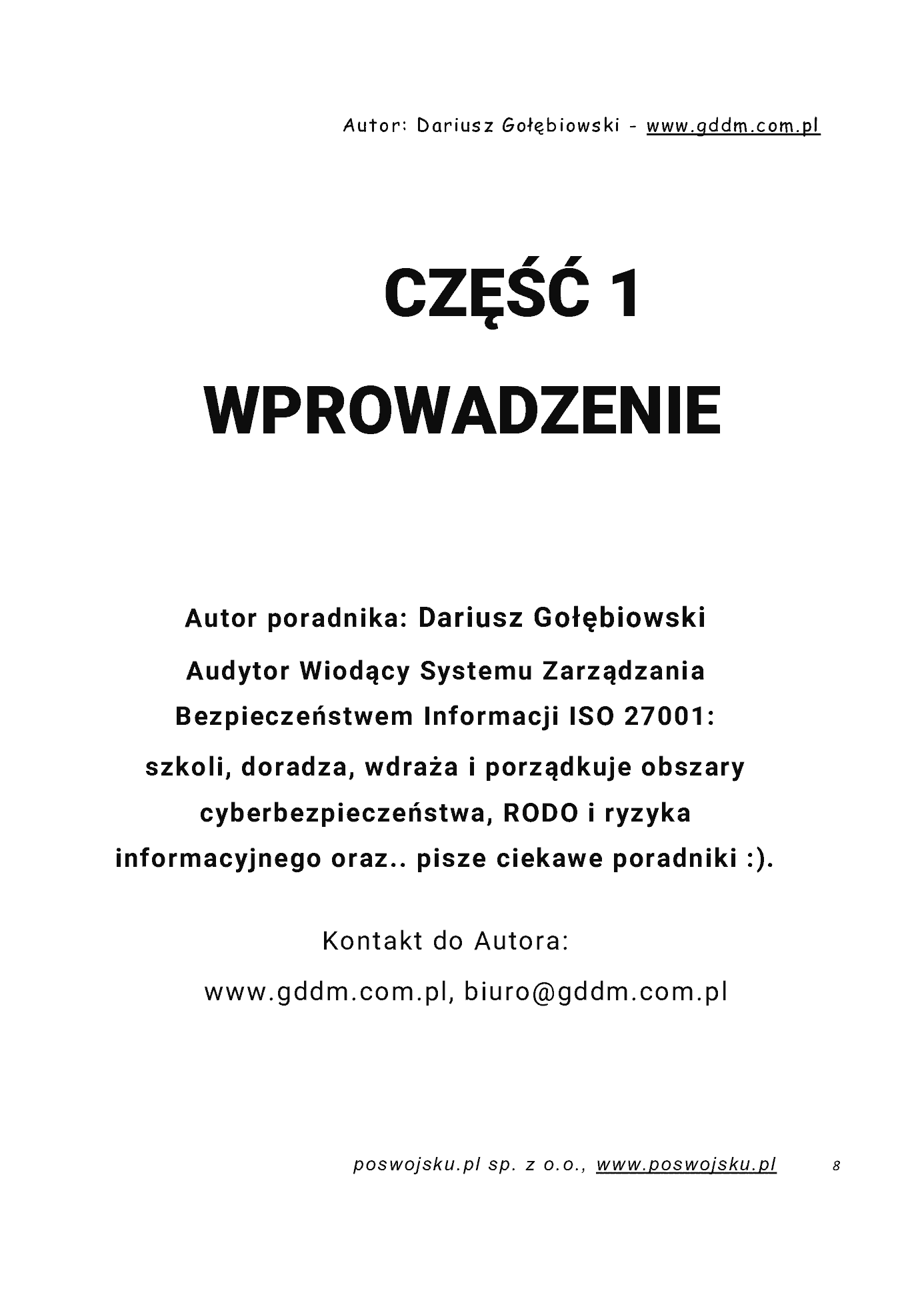Fragment „Twoje bezpieczeństwo w świecie cyber i AI Część 1 Wprowadzenie 2026” — strona 9 z 30