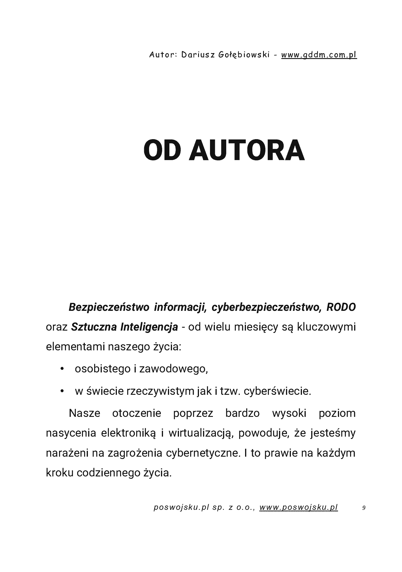 Fragment „Twoje bezpieczeństwo w świecie cyber i AI Część 1 Wprowadzenie 2026” — strona 10 z 30