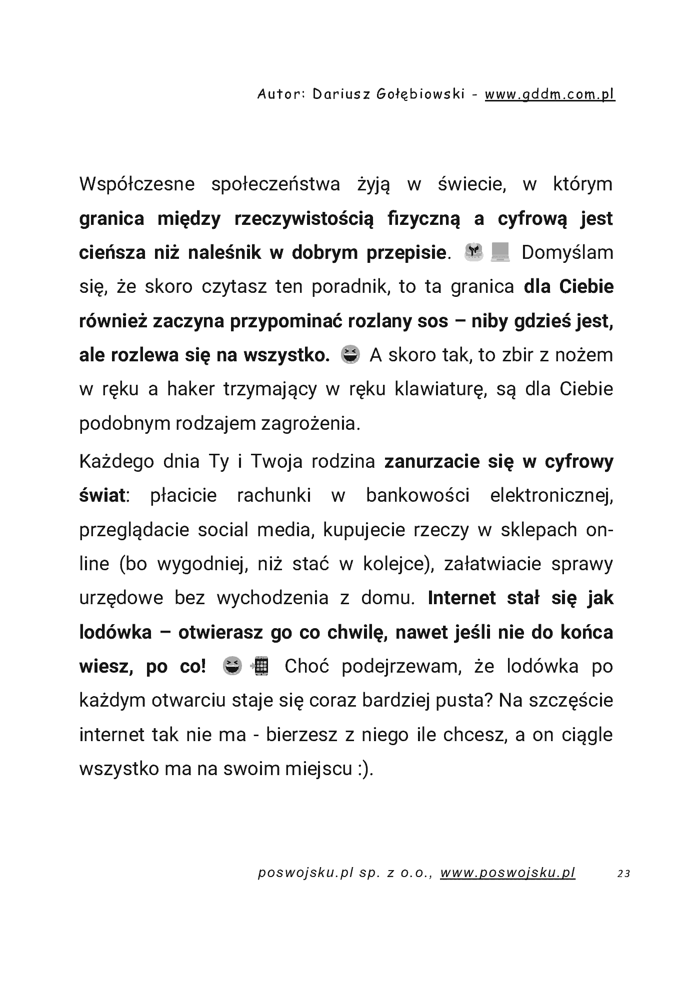 Fragment „Twoje bezpieczeństwo w świecie cyber i AI Część 1 Wprowadzenie 2026” — strona 24 z 30
