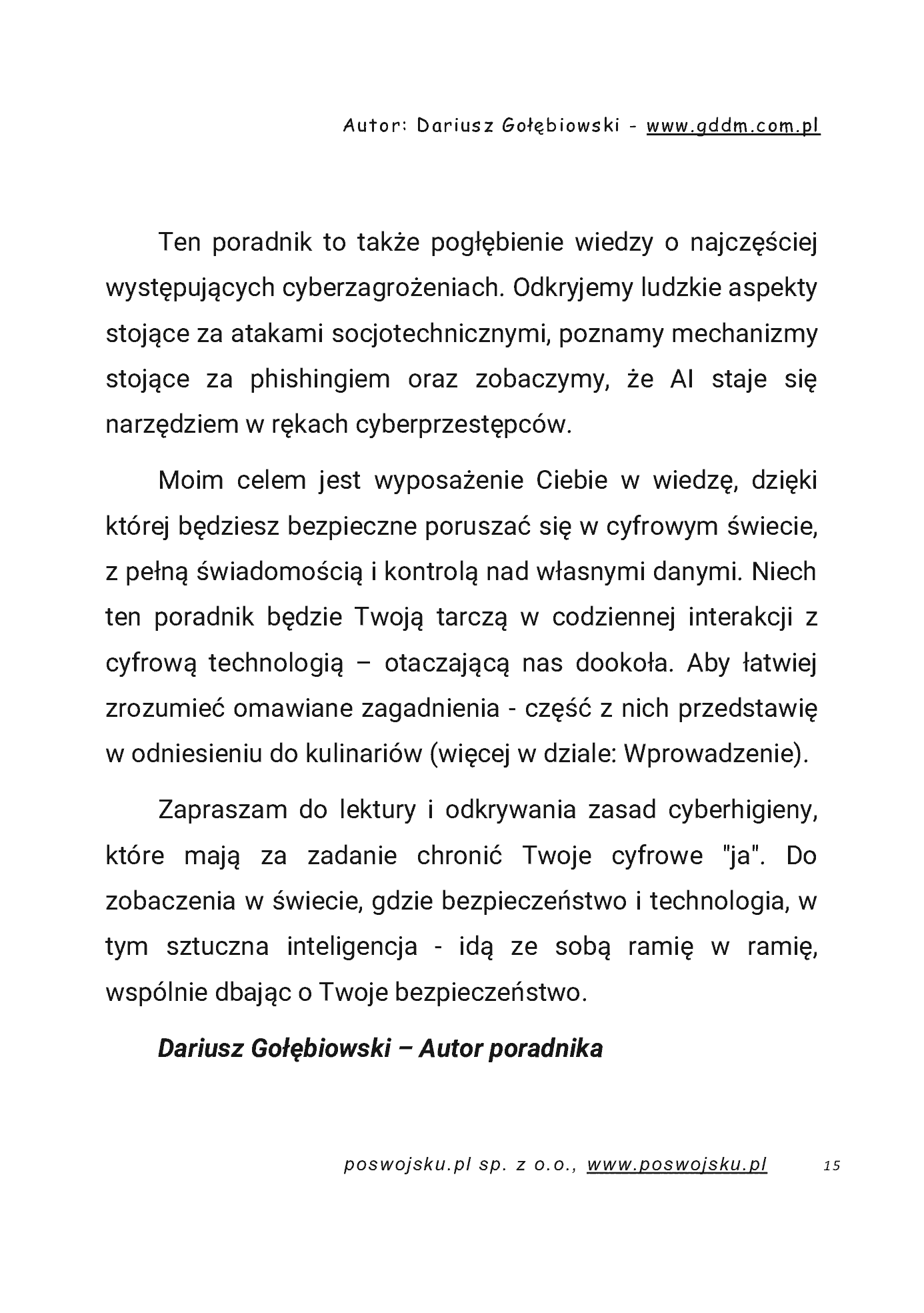 Fragment „Twoje bezpieczeństwo w świecie cyber i AI 2026 Część 2 Cyberhigiena” — strona 16 z 30
