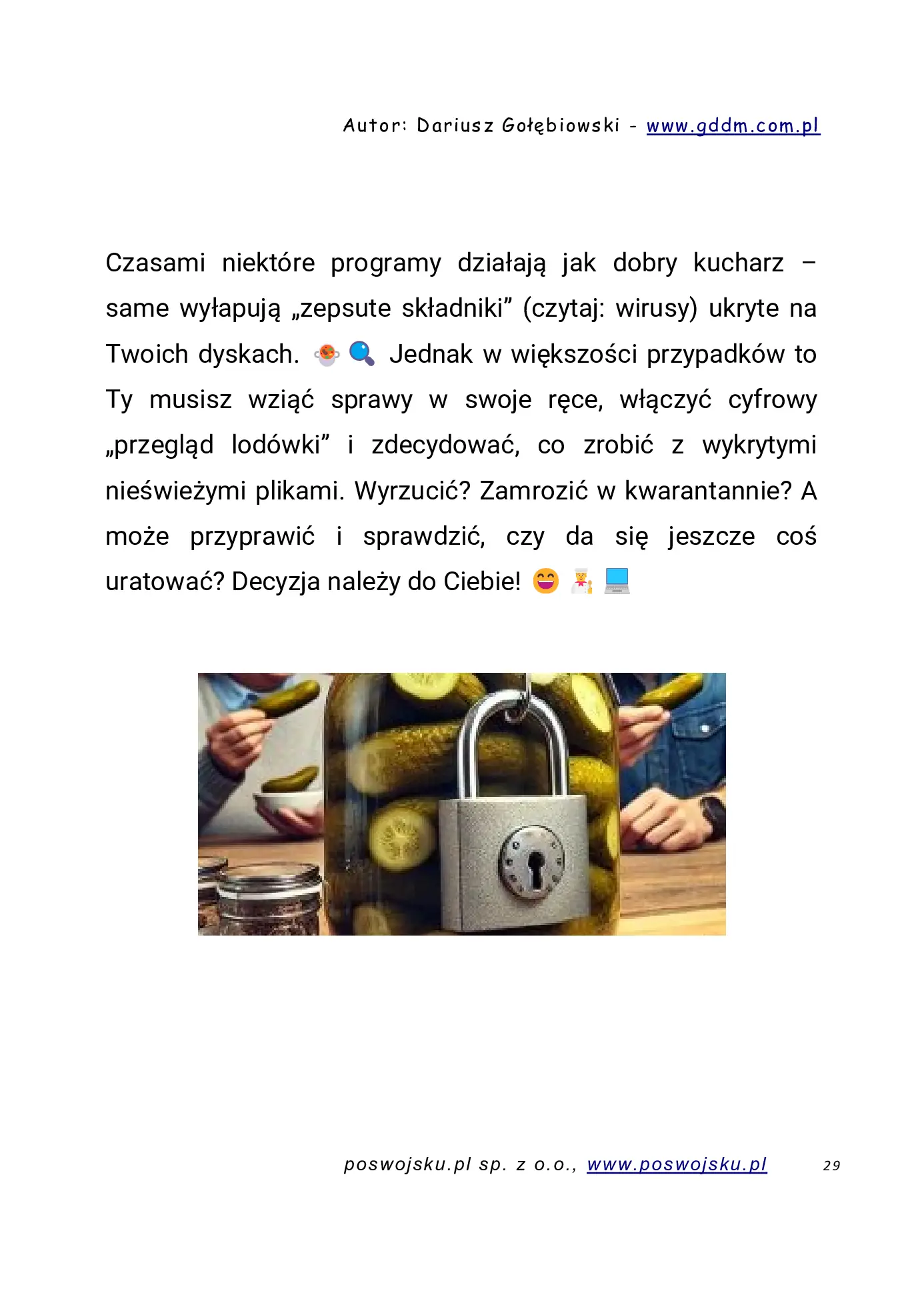 Fragment „Twoje bezpieczeństwo w świecie cyber i AI 2026 Część 2 Cyberhigiena” — strona 30 z 30