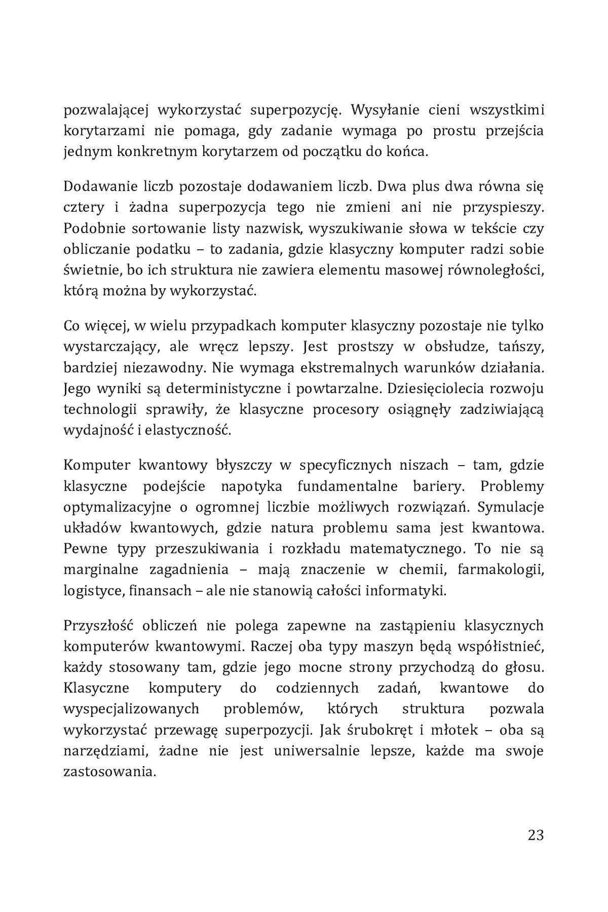 Fragment „Kwantowa rewolucja. Zobacz jak komputery kwantowe zmienią świat” — strona 23 z 26