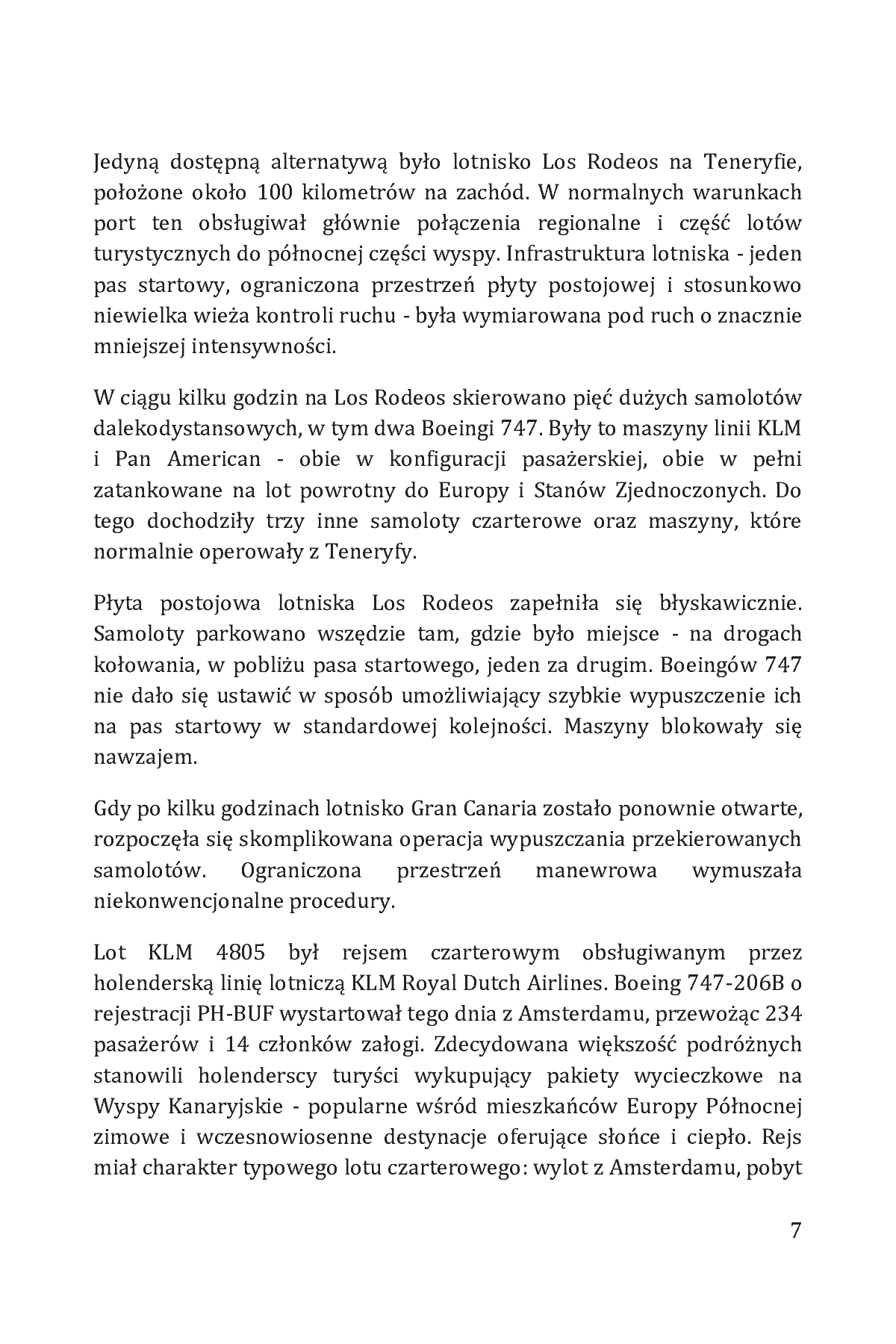 Fragment „Największe katastrofy lotnicze w historii. Nie czytaj w samolocie!” — strona 7 z 29