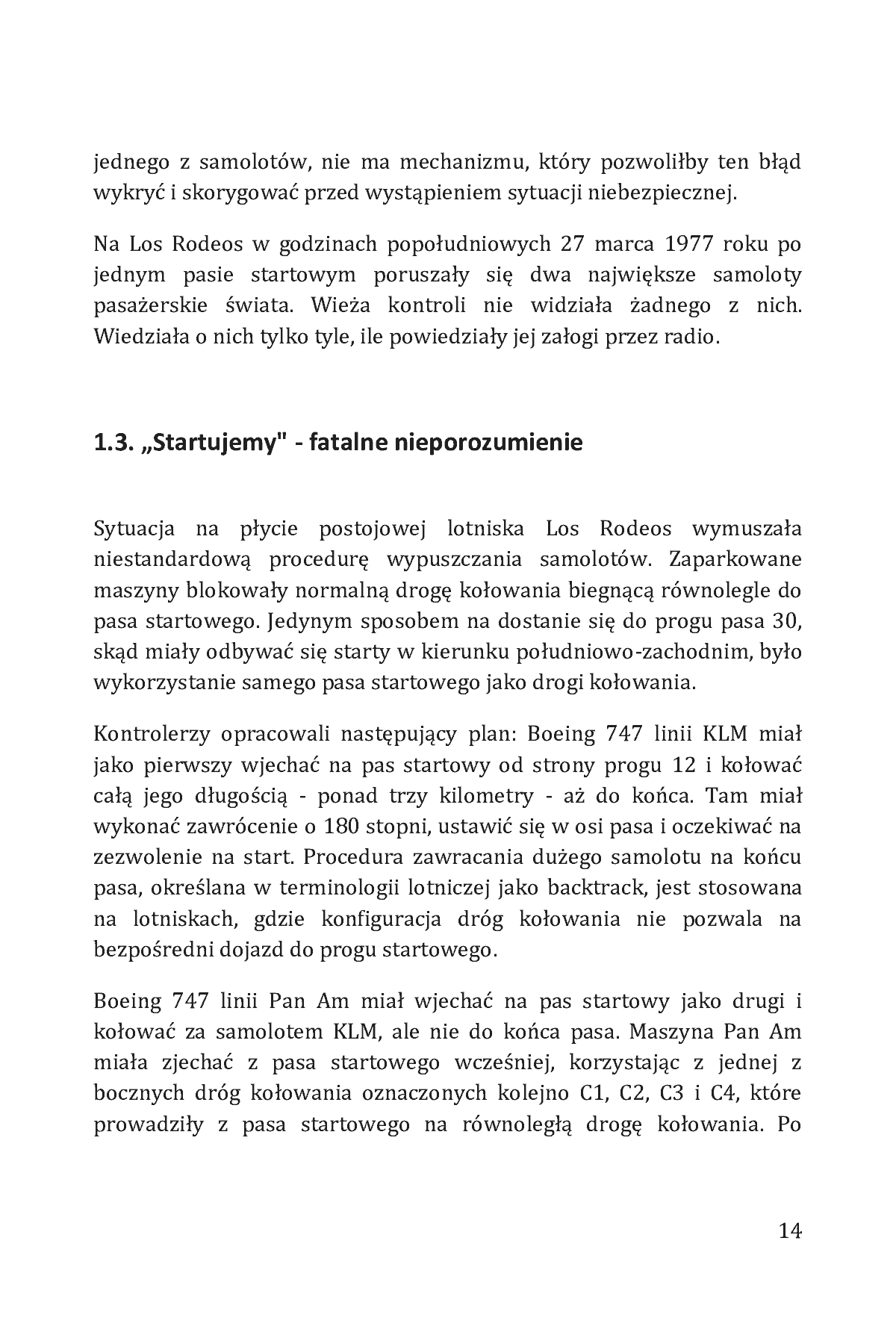 Fragment „Największe katastrofy lotnicze w historii. Nie czytaj w samolocie!” — strona 14 z 29