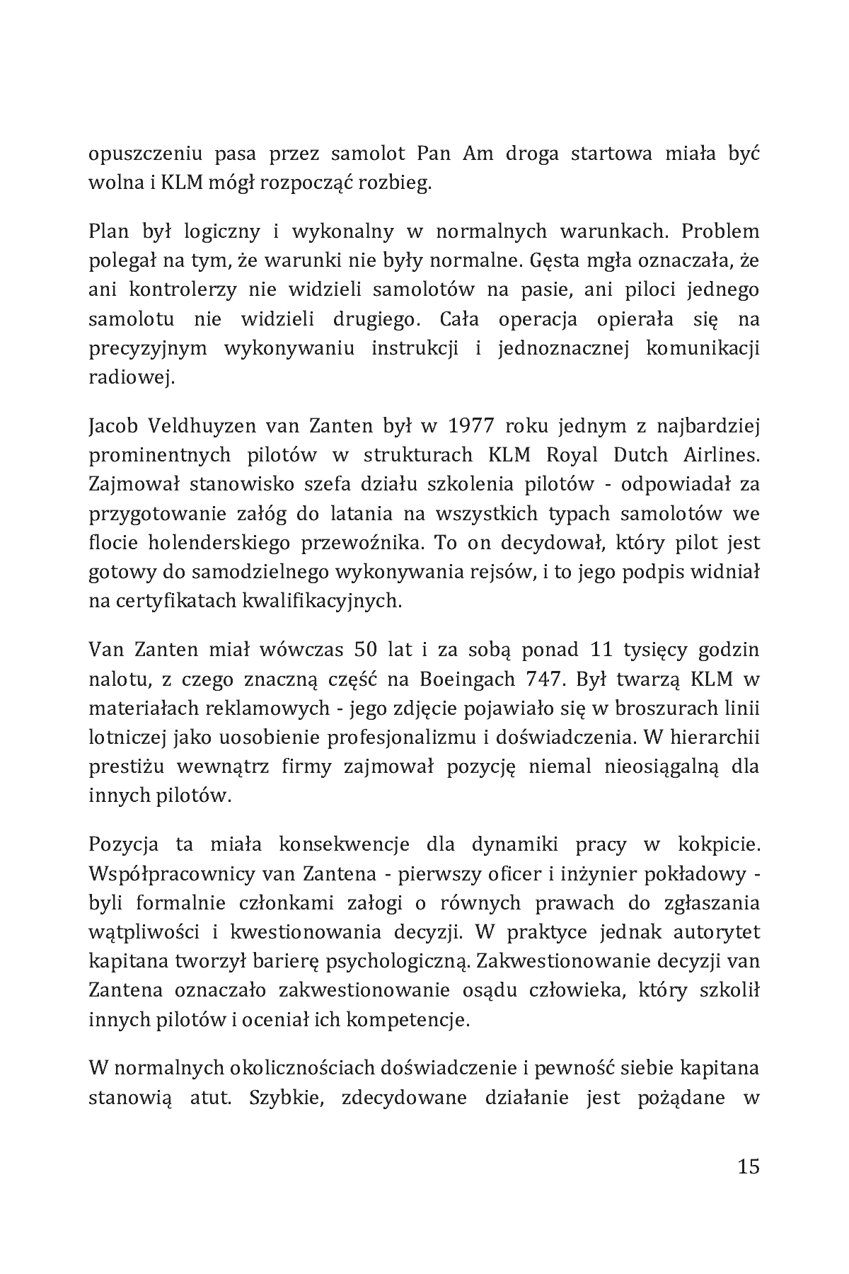 Fragment „Największe katastrofy lotnicze w historii. Nie czytaj w samolocie!” — strona 15 z 29