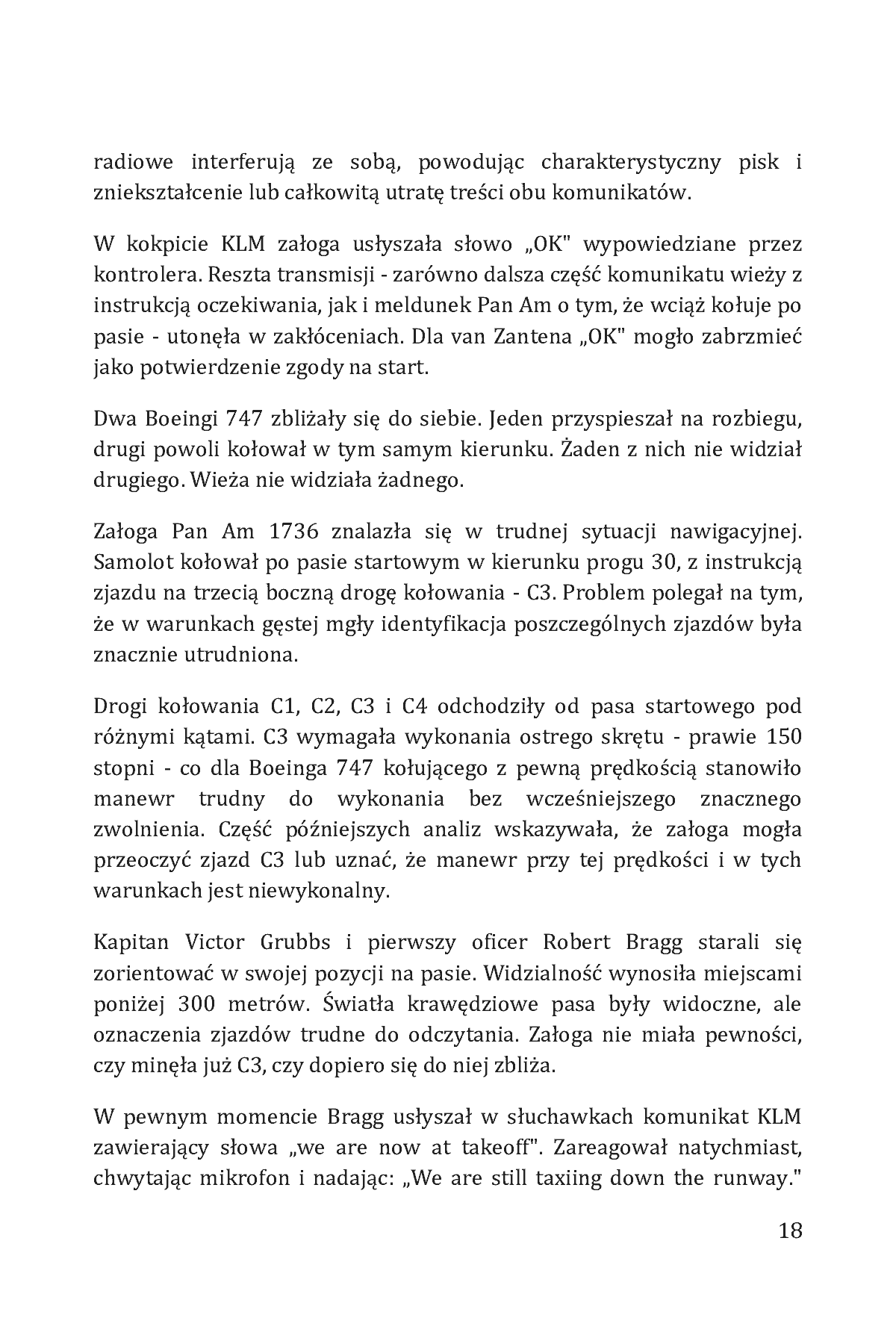 Fragment „Największe katastrofy lotnicze w historii. Nie czytaj w samolocie!” — strona 18 z 29