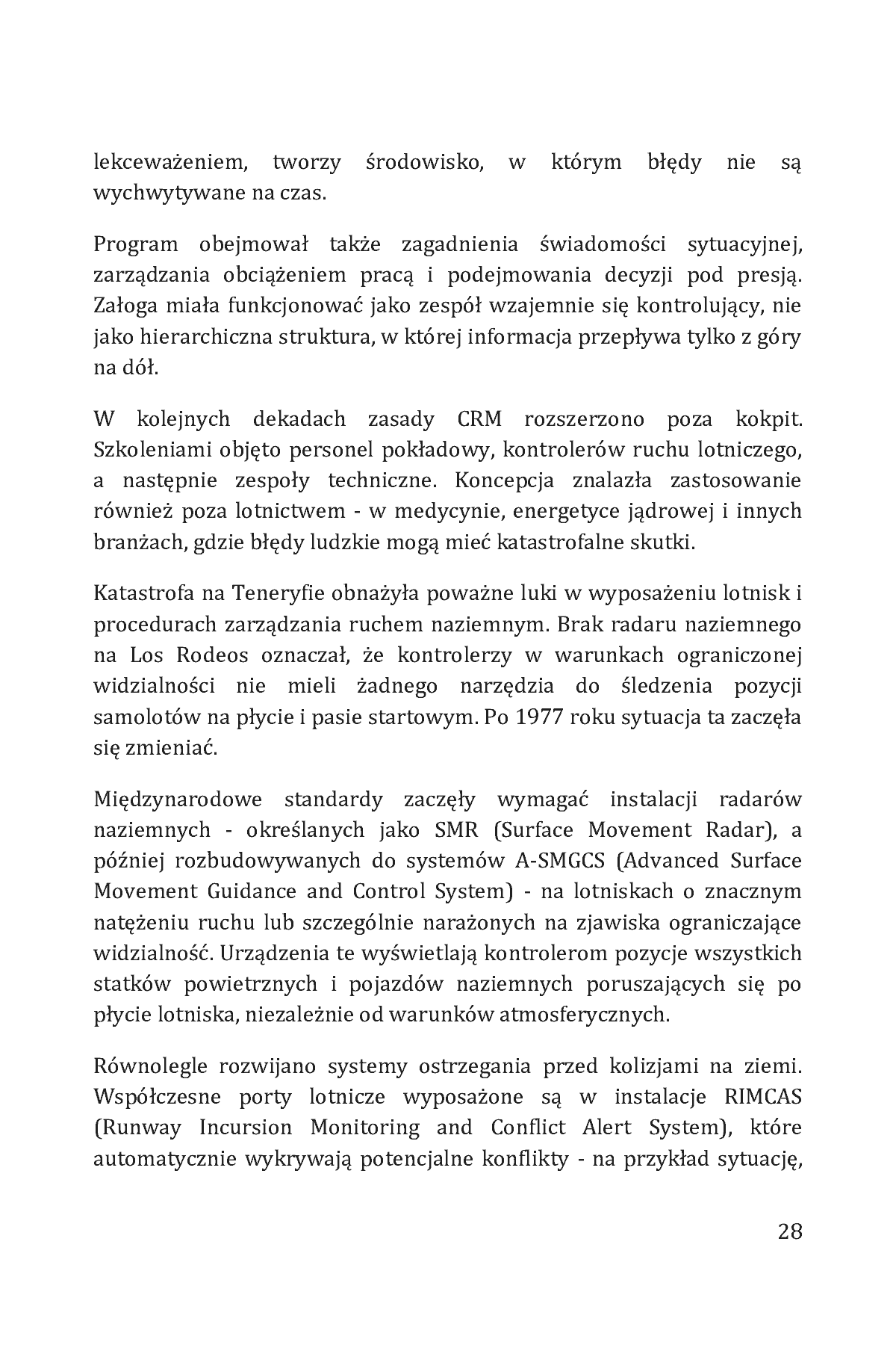 Fragment „Największe katastrofy lotnicze w historii. Nie czytaj w samolocie!” — strona 28 z 29