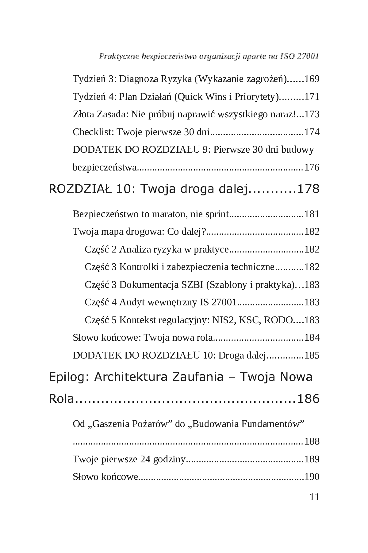 Fragment „Praktyczne bezpieczeństwo organizacji oparte na podejściu ISO/IEC 27001” — strona 12 z 30