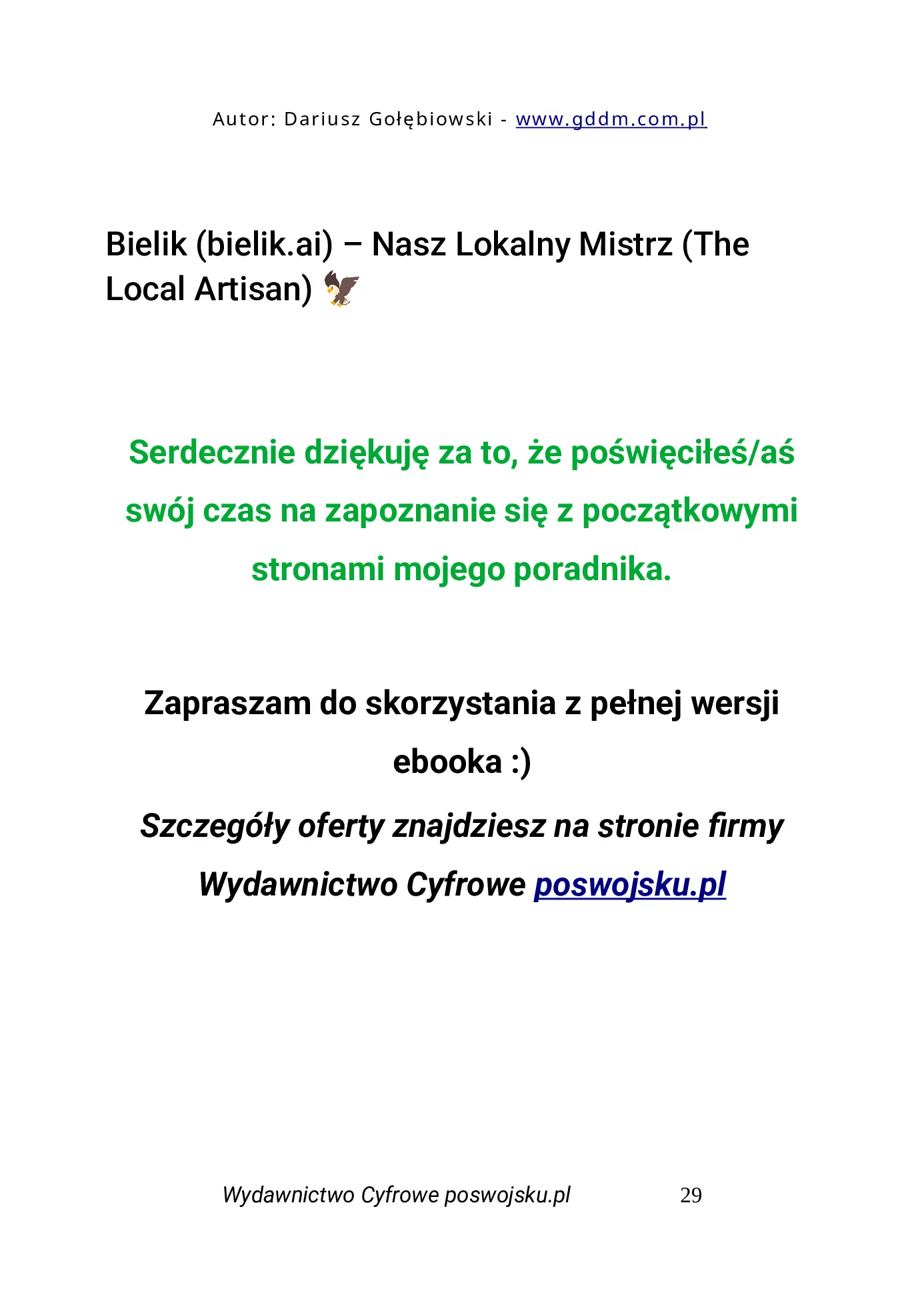 Fragment „AI w edukacji Część 1 Praktyczny poradnik od kuchni. Dla edukatorów i edukatorek” — strona 30 z 30