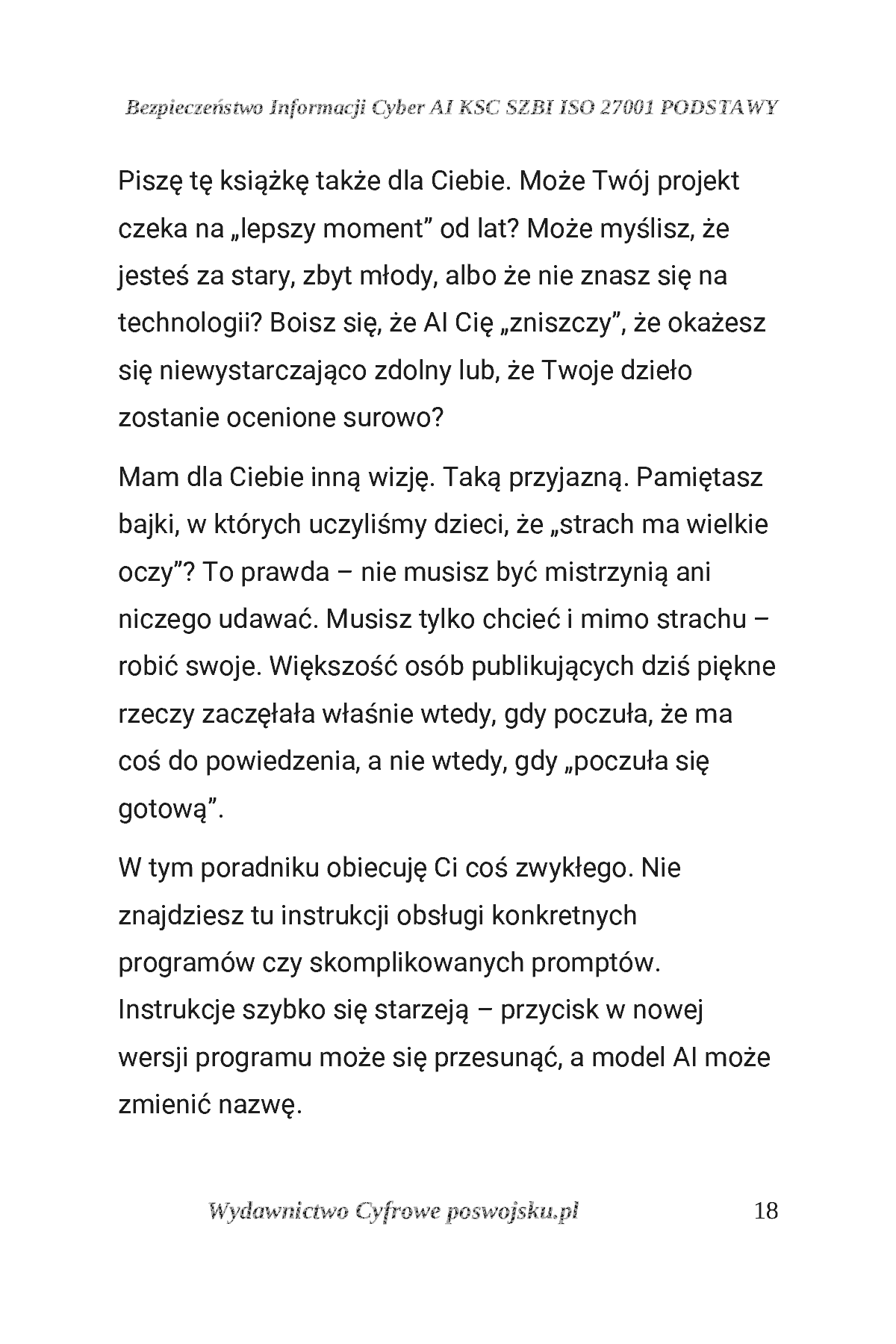 Fragment „ZROBIŁEM KOMIKS Z AI I BEZPŁATNYMI PROGRAMAMI. Od pomysłu, przez AI, Kritę i Scribusa, do własnego komiksu” — strona 19 z 30
