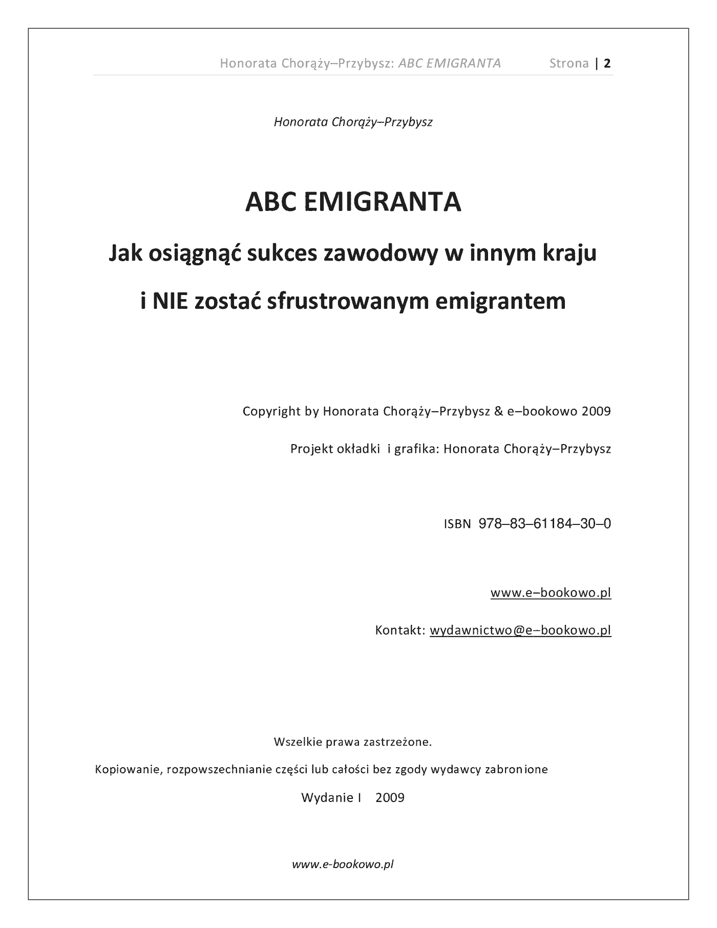 Fragment „ABC Emigranta” — strona 2 z 30