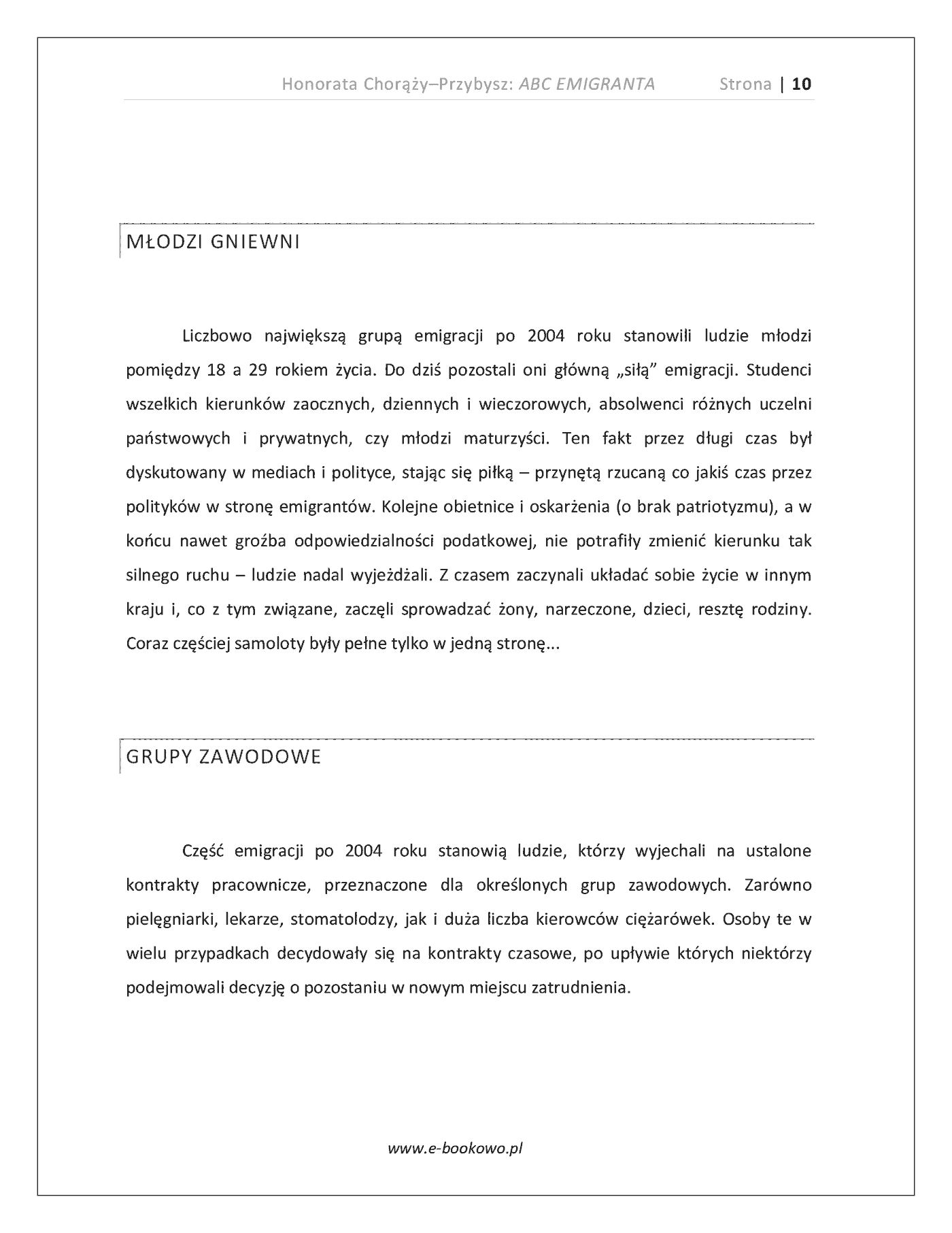 Fragment „ABC Emigranta” — strona 10 z 30