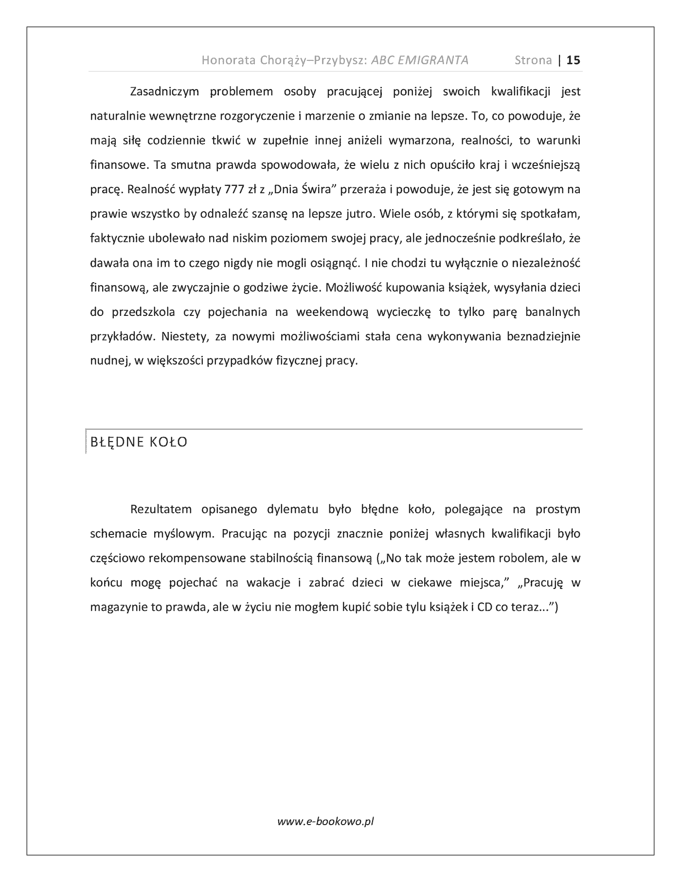 Fragment „ABC Emigranta” — strona 15 z 30