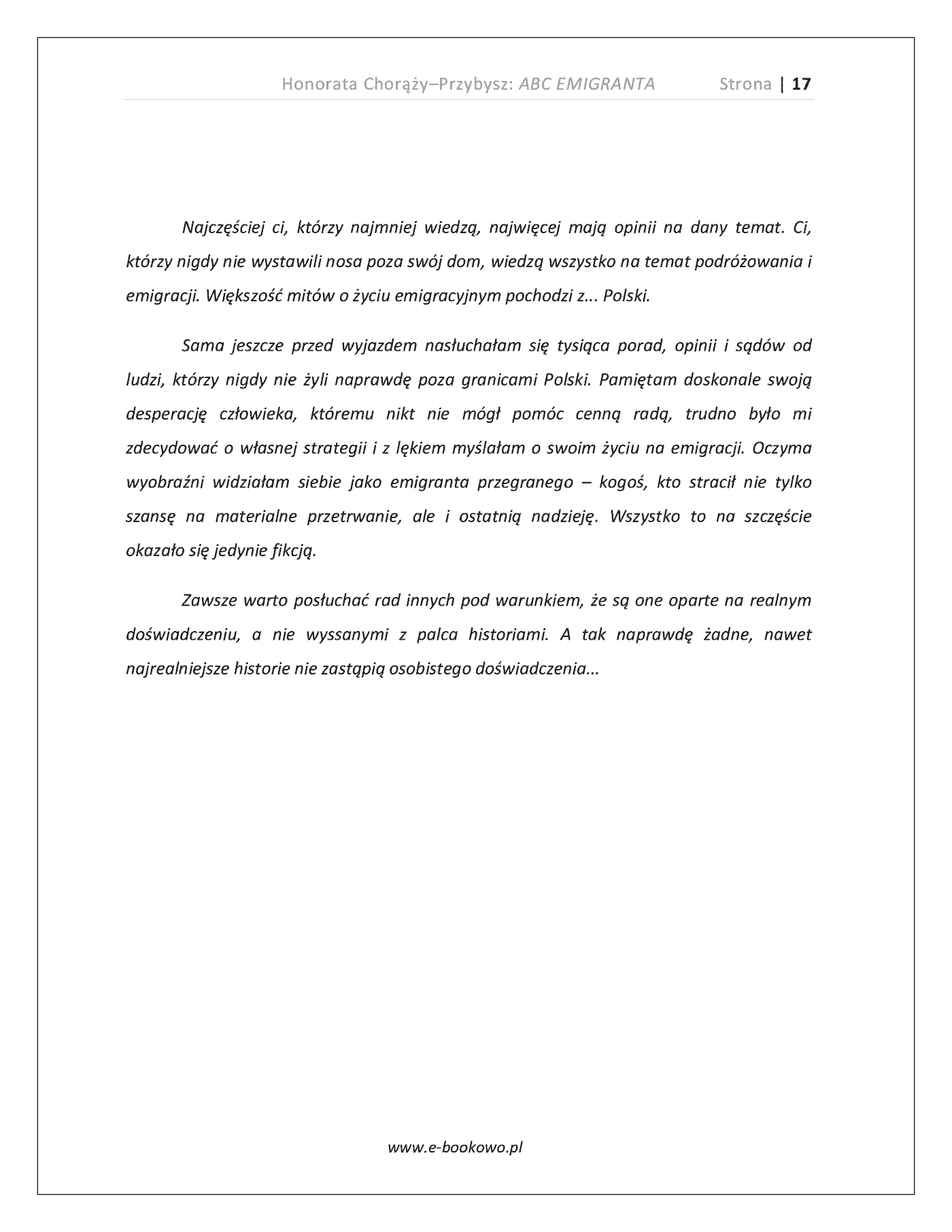 Fragment „ABC Emigranta” — strona 17 z 30