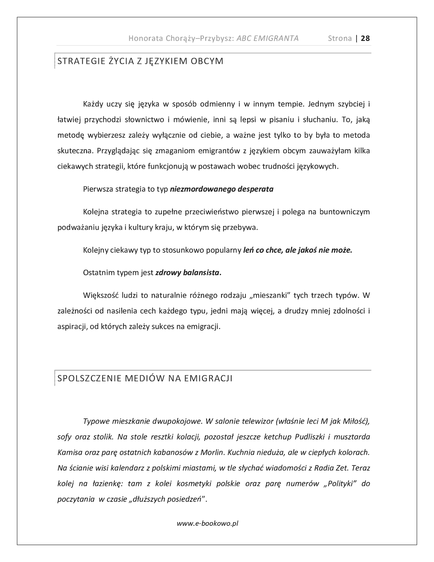 Fragment „ABC Emigranta” — strona 28 z 30