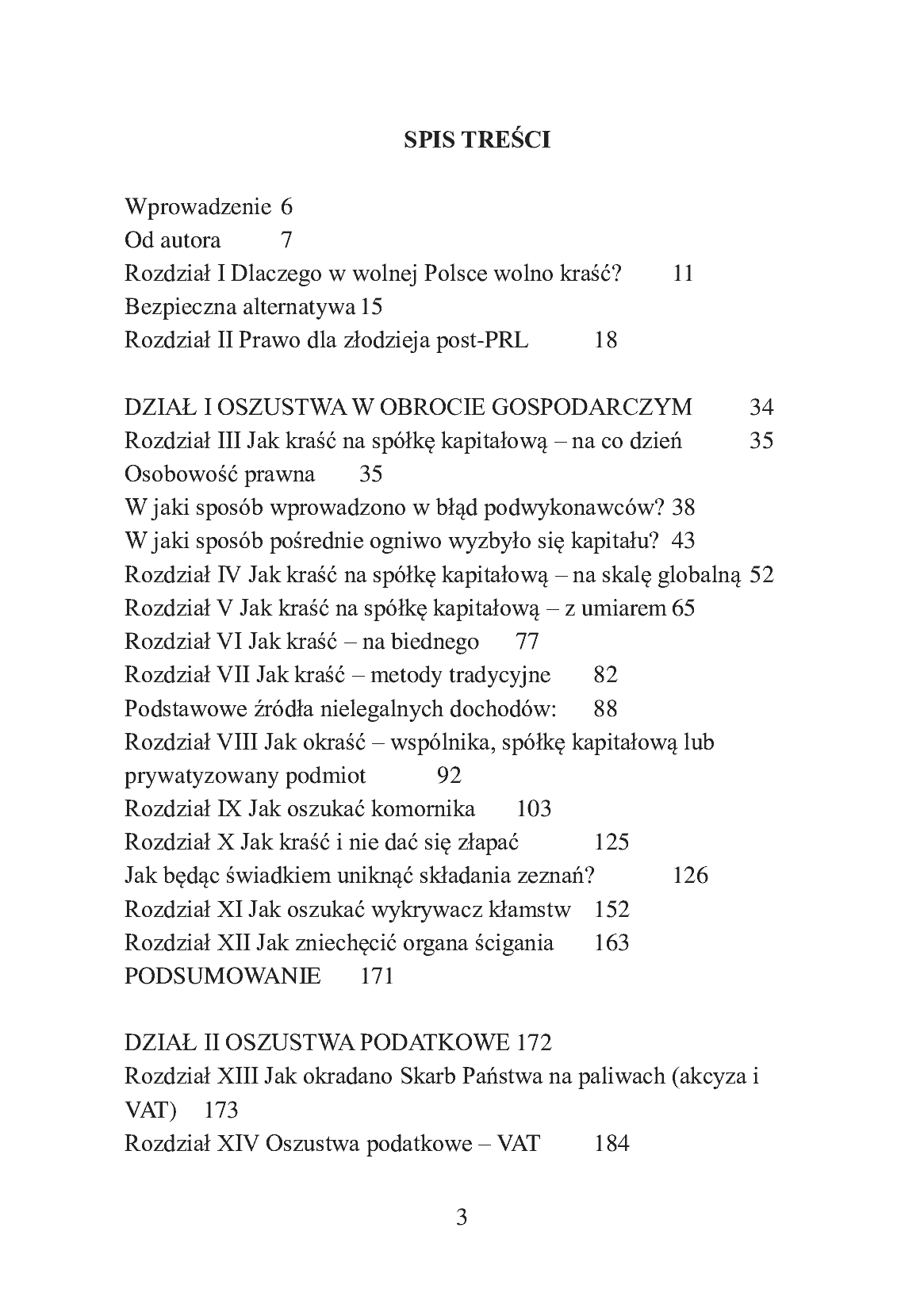 Fragment „Jak kraść? Podręcznik złodzieja” — strona 3 z 23