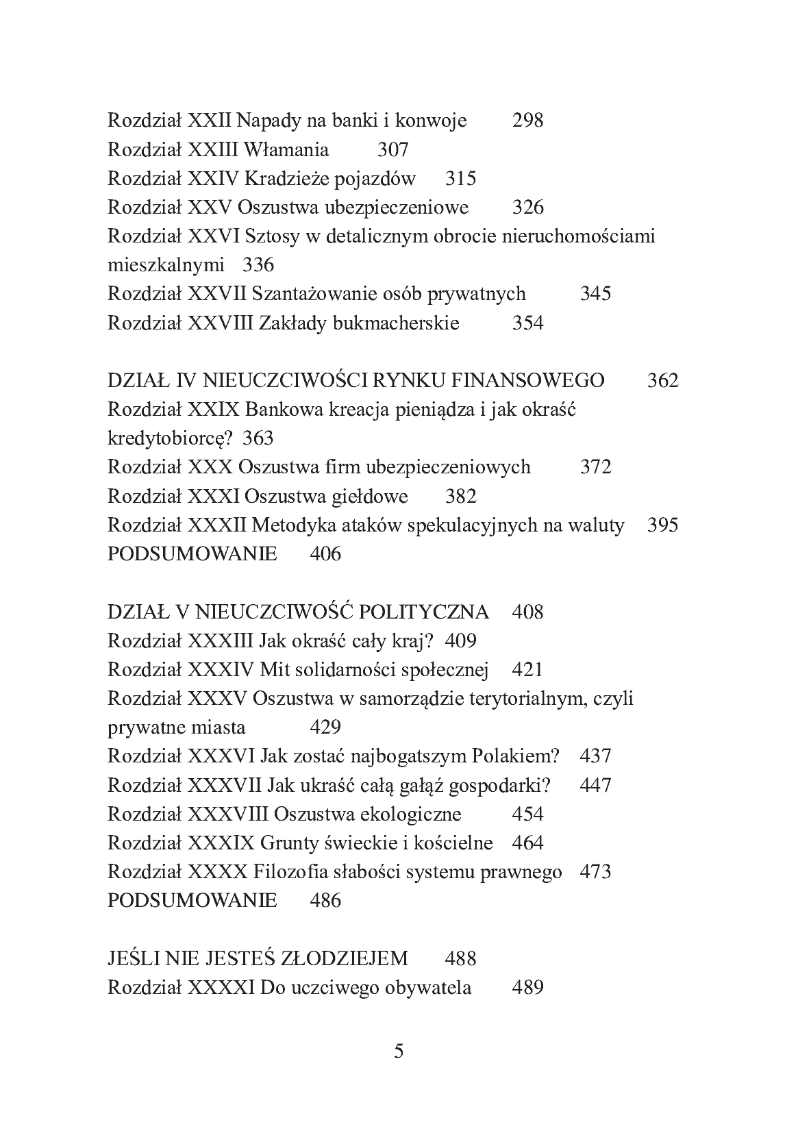 Fragment „Jak kraść? Podręcznik złodzieja” — strona 5 z 23