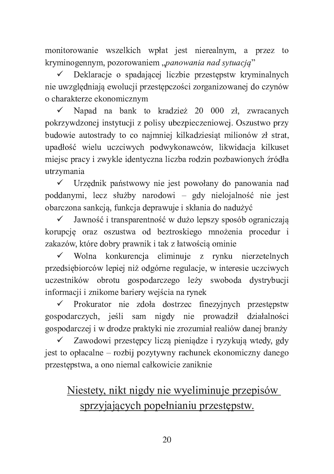 Fragment „Jak kraść? Podręcznik złodzieja” — strona 20 z 23