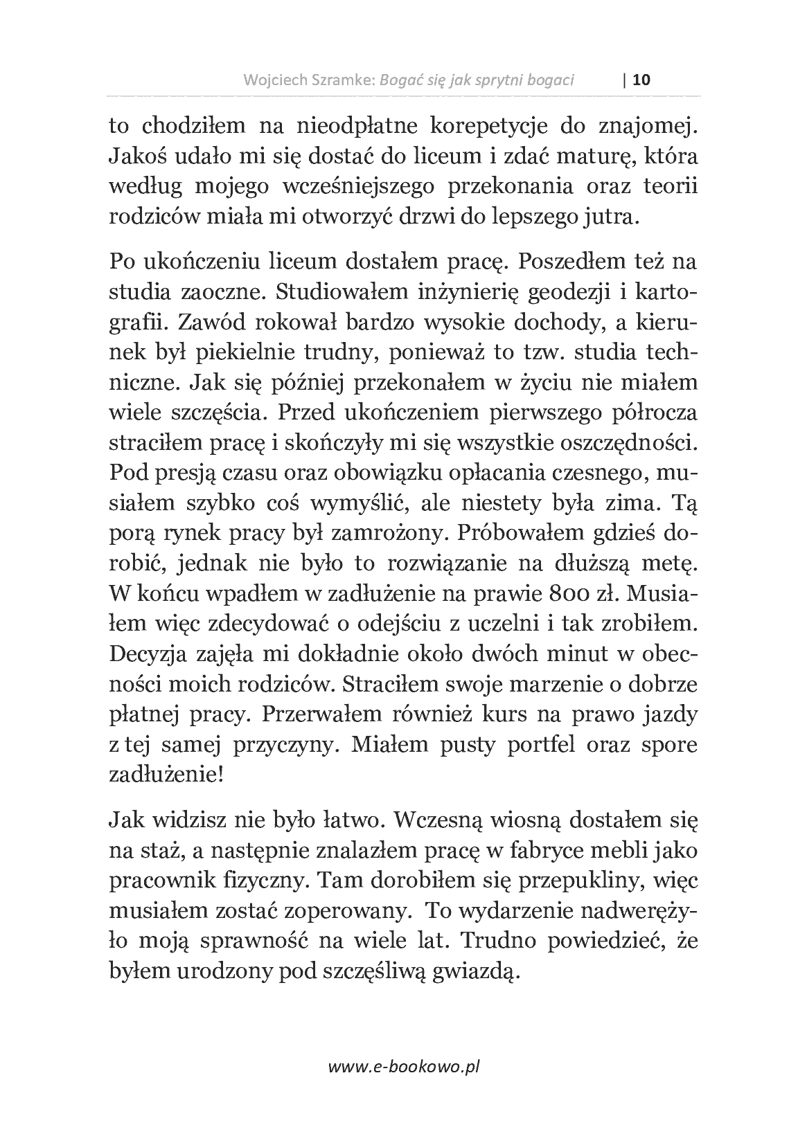 Fragment „Bogać się jak sprytni bogaci” — strona 10 z 25
