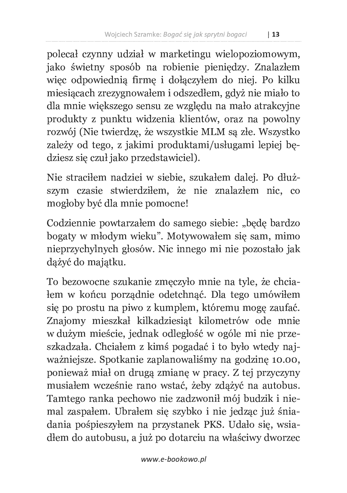 Fragment „Bogać się jak sprytni bogaci” — strona 13 z 25