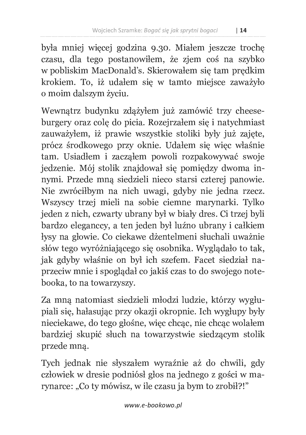 Fragment „Bogać się jak sprytni bogaci” — strona 14 z 25