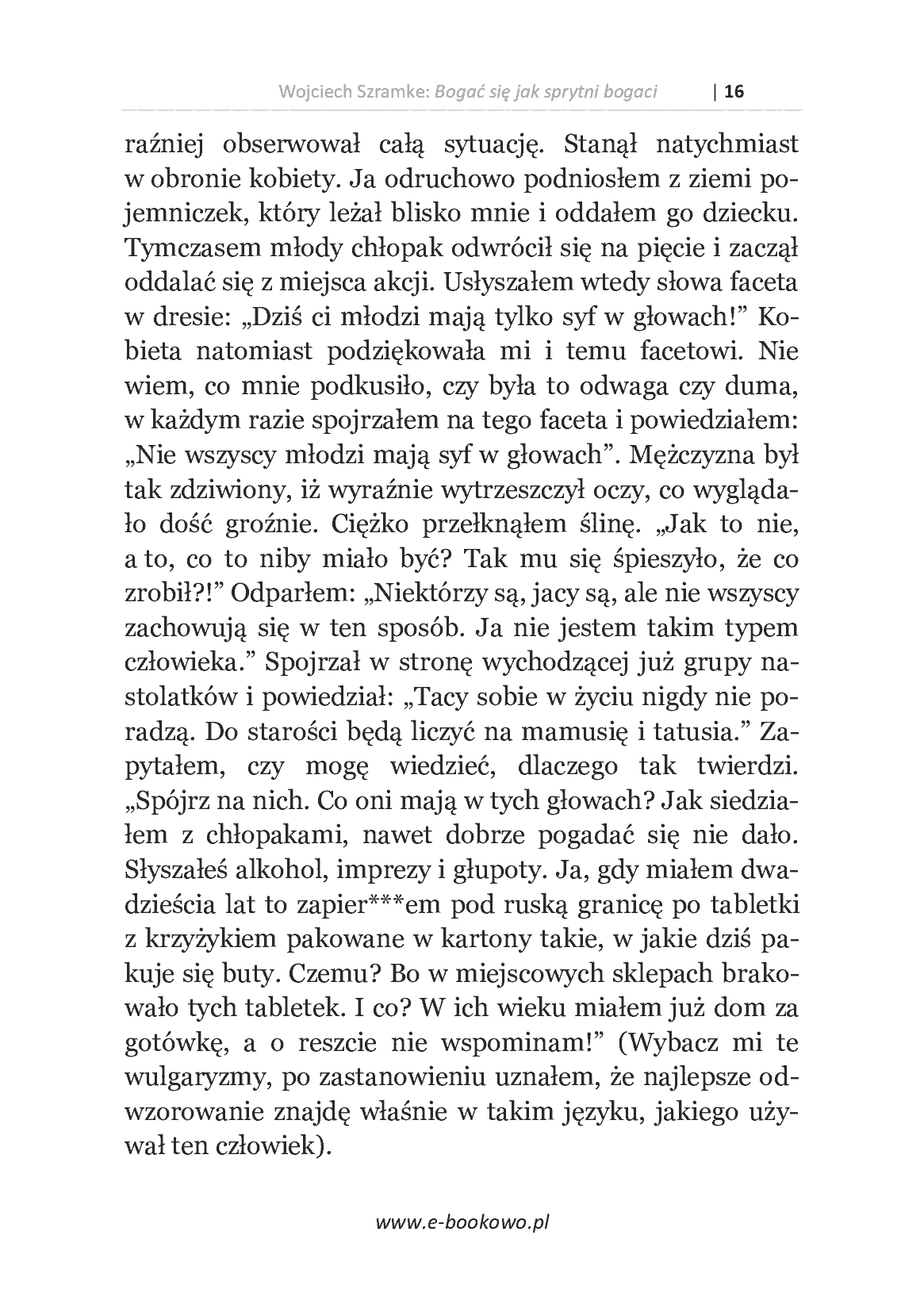 Fragment „Bogać się jak sprytni bogaci” — strona 16 z 25