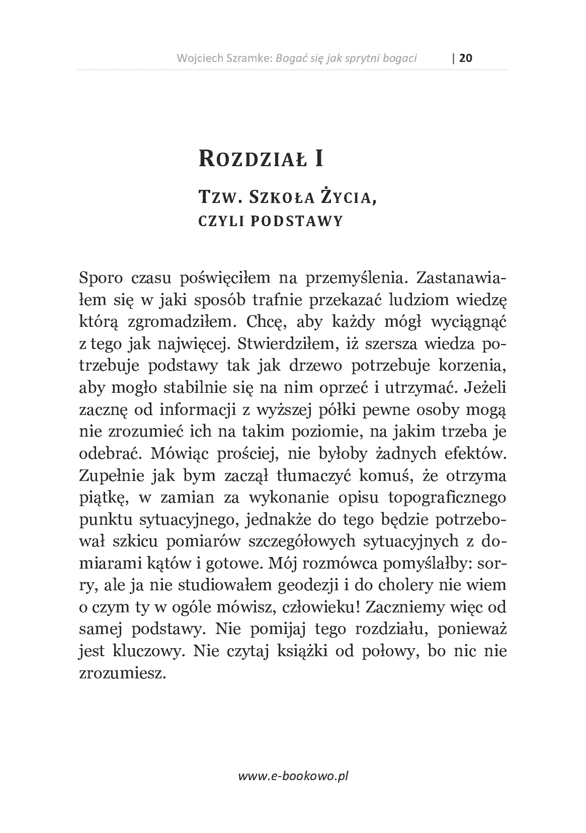 Fragment „Bogać się jak sprytni bogaci” — strona 20 z 25