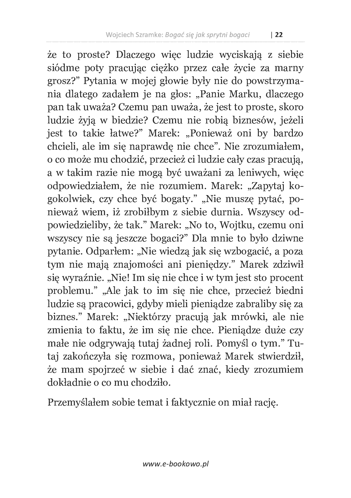 Fragment „Bogać się jak sprytni bogaci” — strona 22 z 25