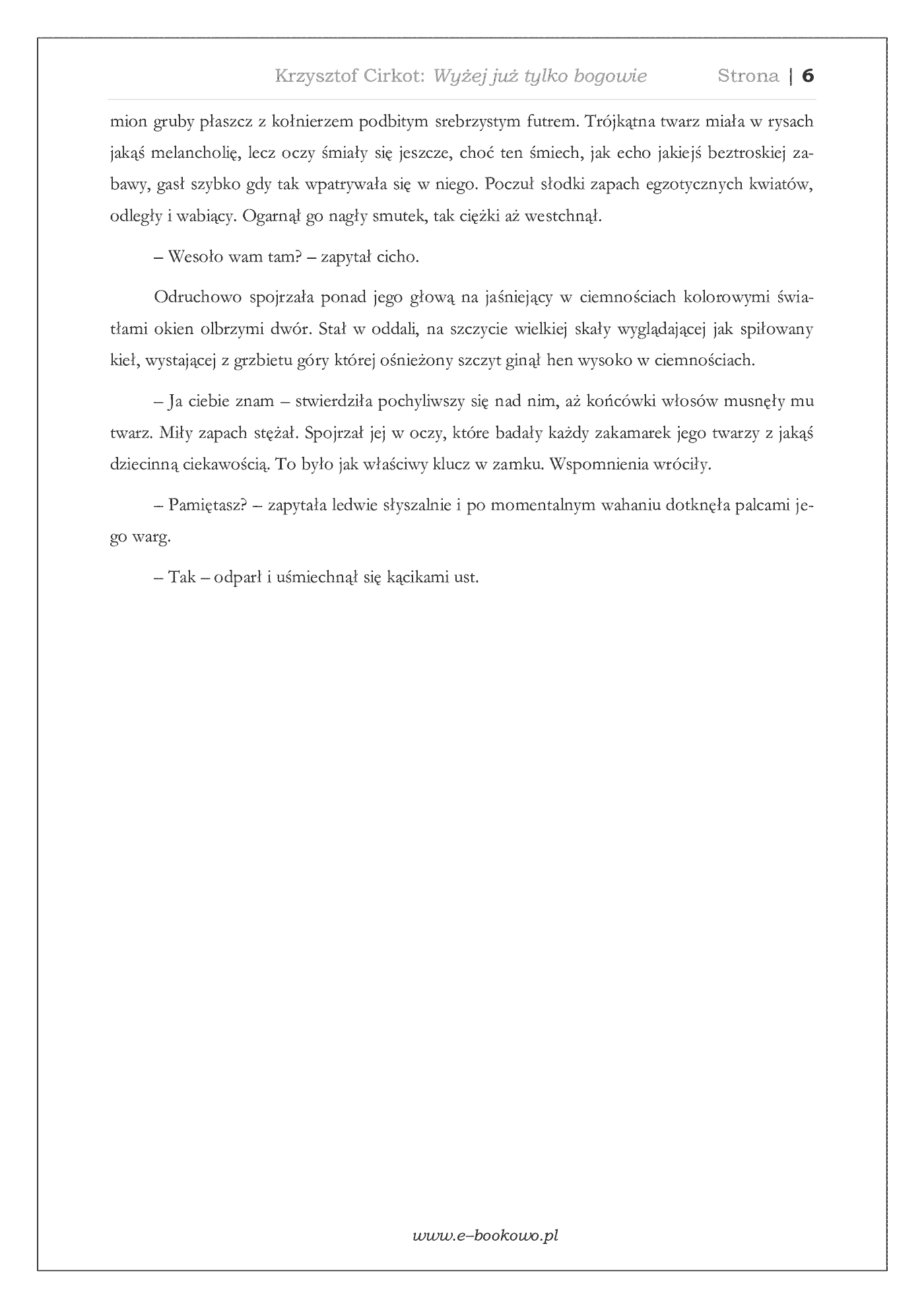 Fragment „Wyżej już tylko bogowie” — strona 6 z 10